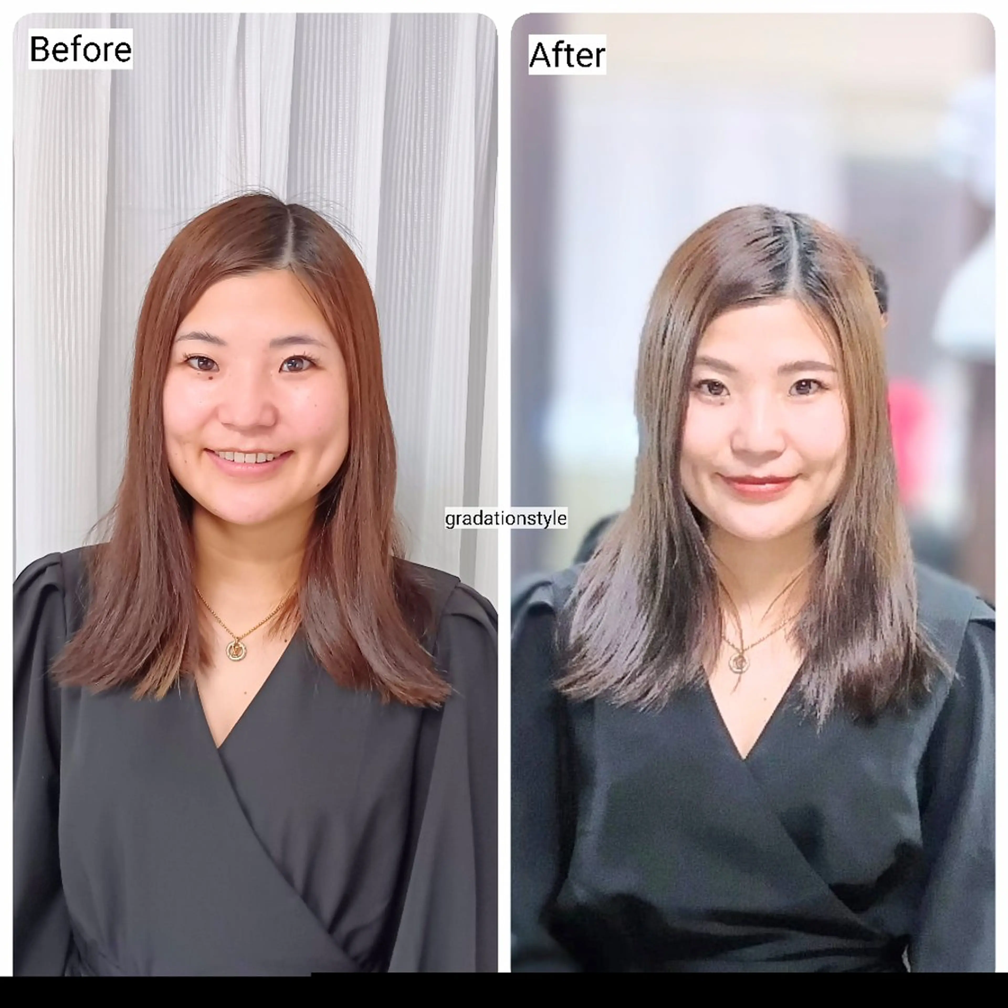 パーソナルカラー診断 骨格診断 🎼グラデーション スタイル札幌♫*⁠✧のマツエク・マツパデザイン