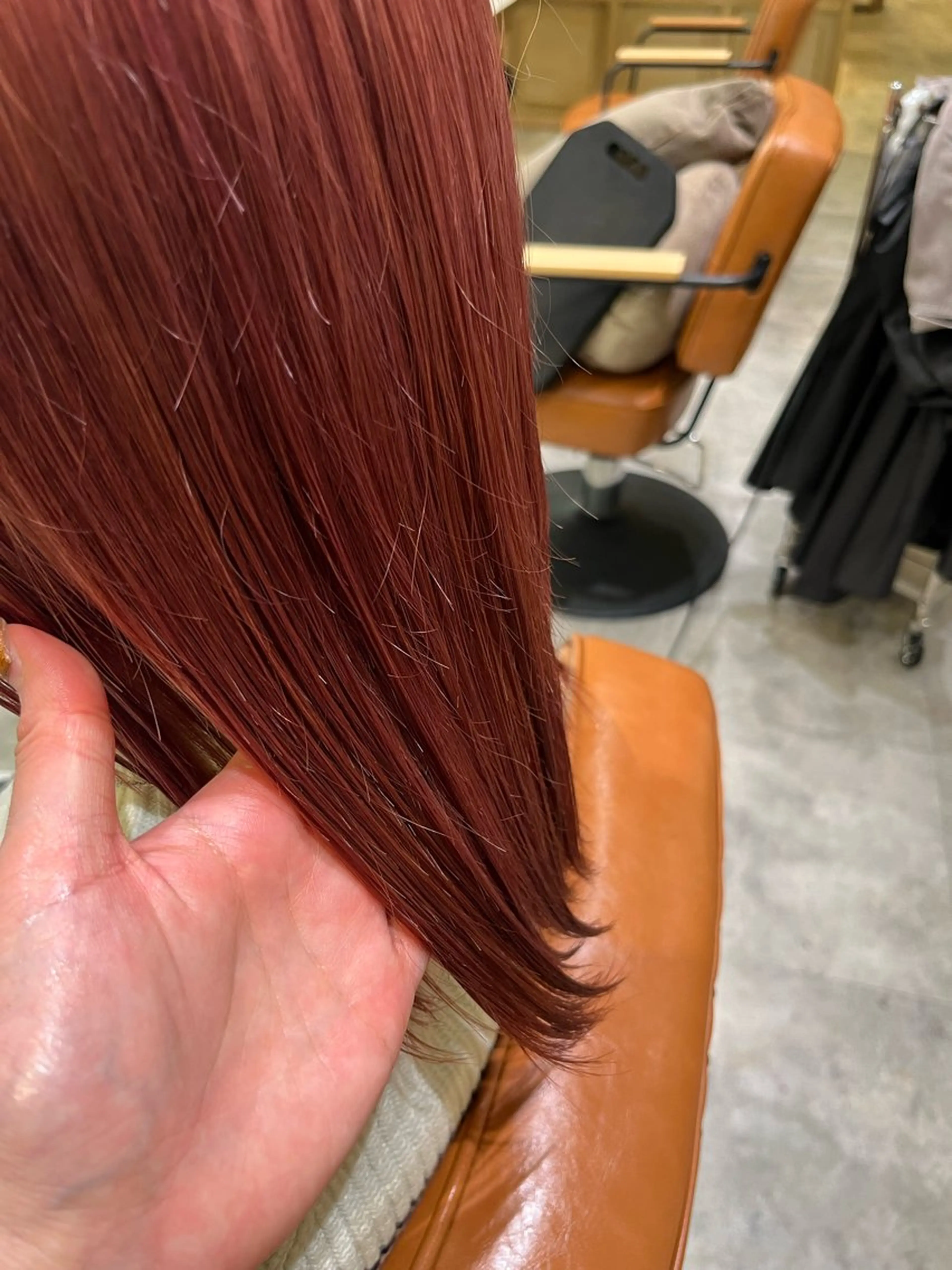 ミディアム カラー olelo国立🐟 Maho🐟のヘアスタイル