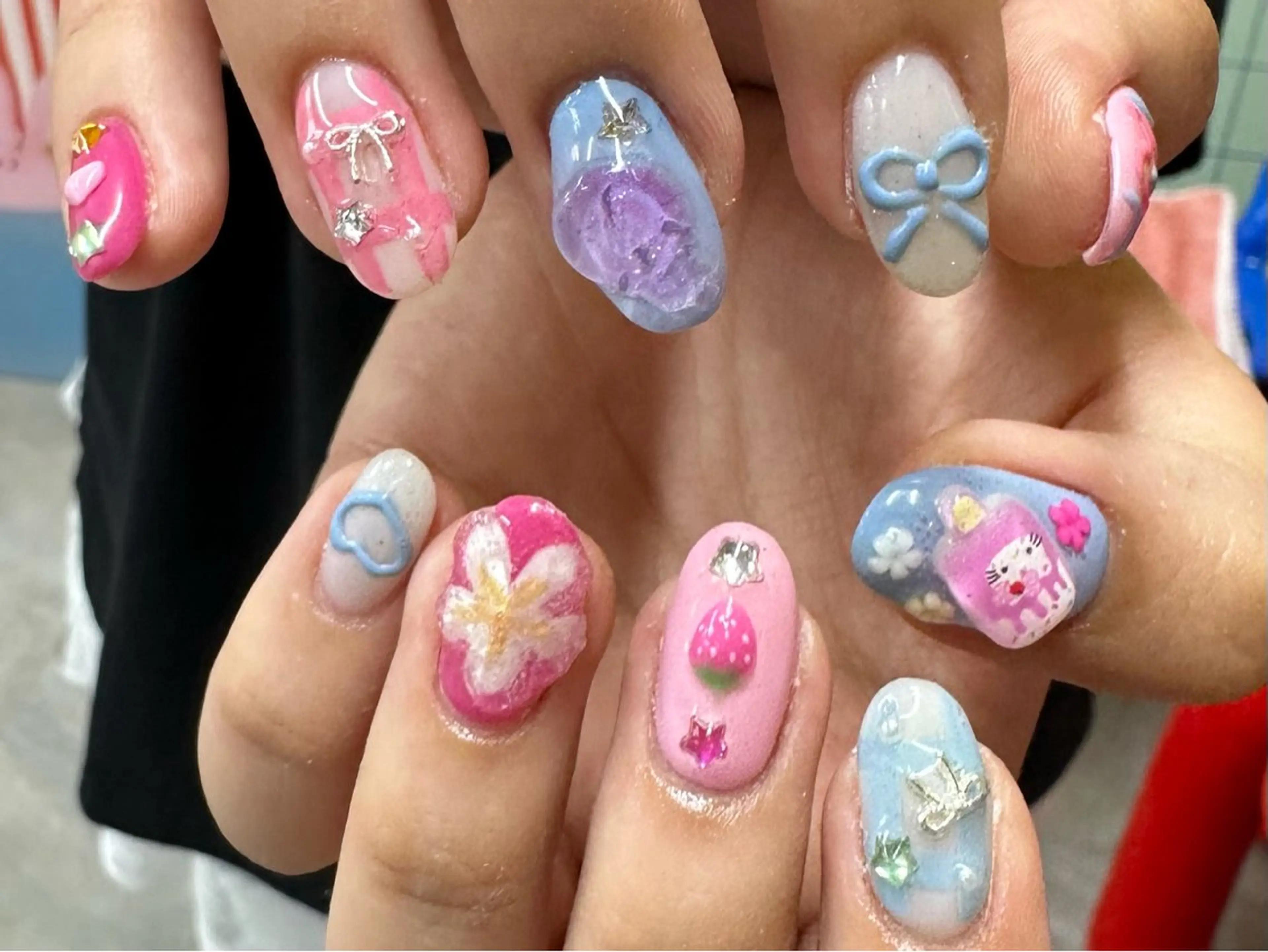 ネイル ハンドネイル フットネイル YukaRyu /個性派デザインのネイルデザイン