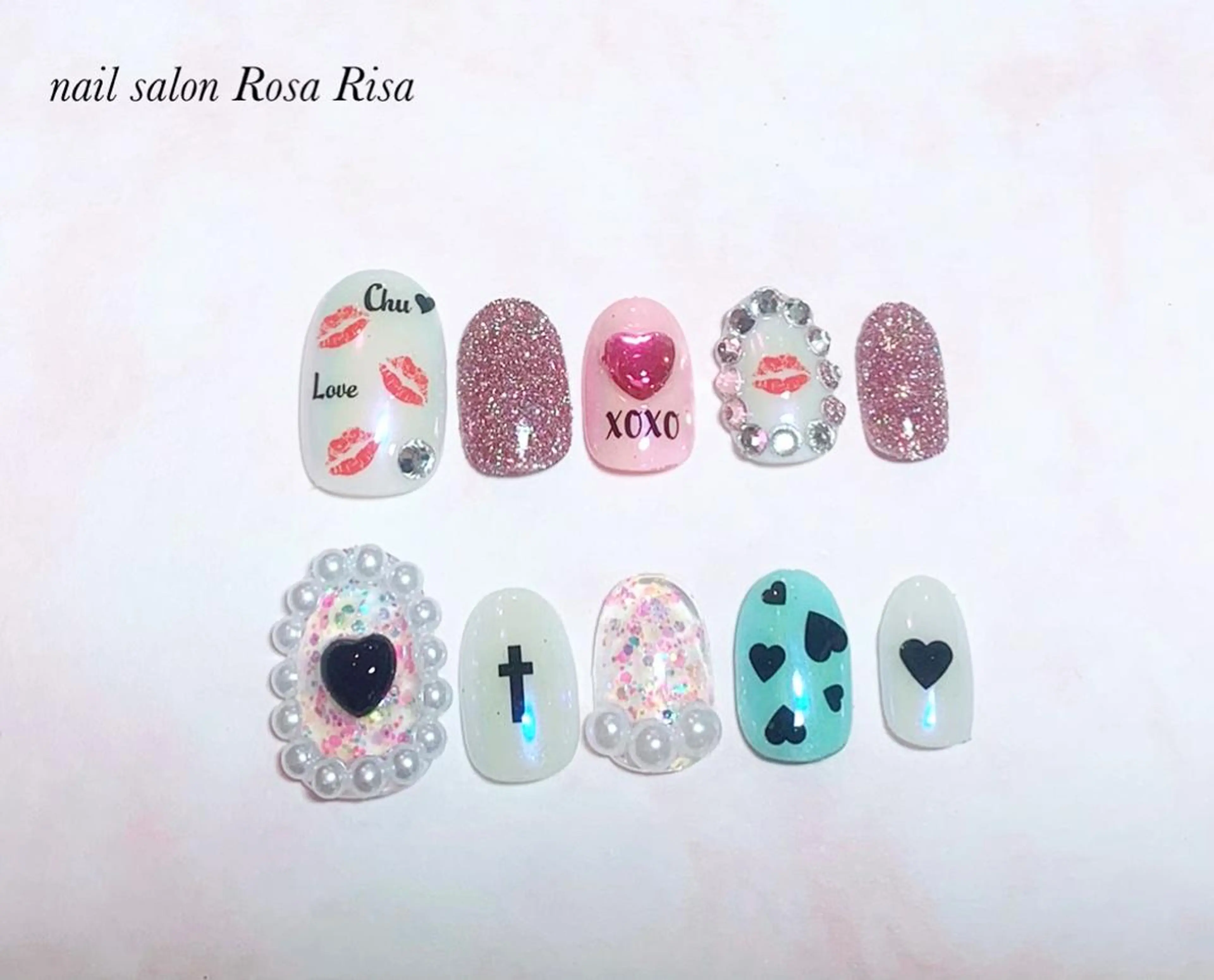 ショート ネイル ハンドネイル ネイルスタジオ シェイクユアハンズのネイルデザイン