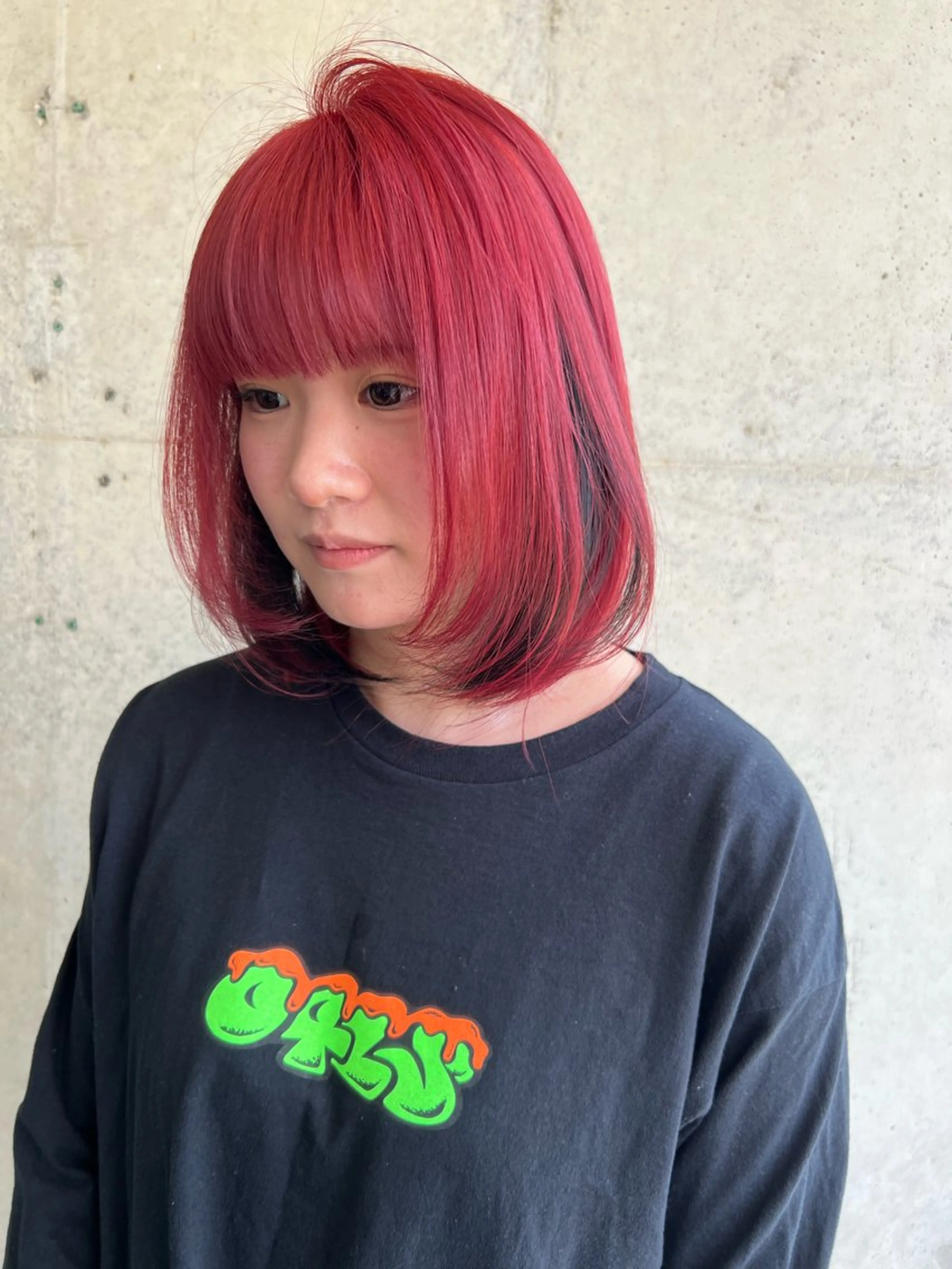 セミロング カラー 只野 真衣のヘアスタイル