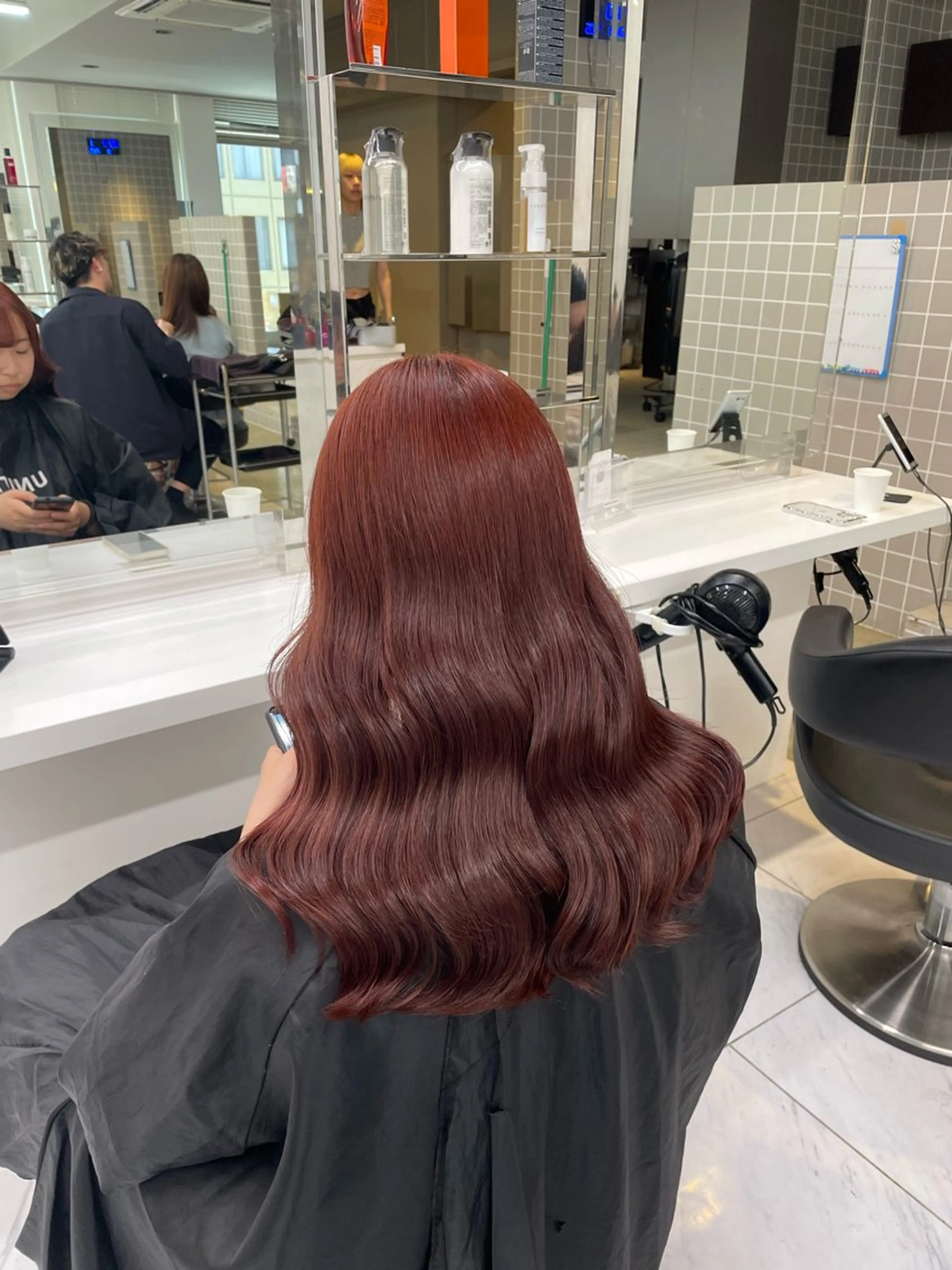 ロング カラー ヘアアレンジ ヘアカラー トリートメント ヘッドスパ 💗横浜美容室 💗HARUNAのヘアスタイル