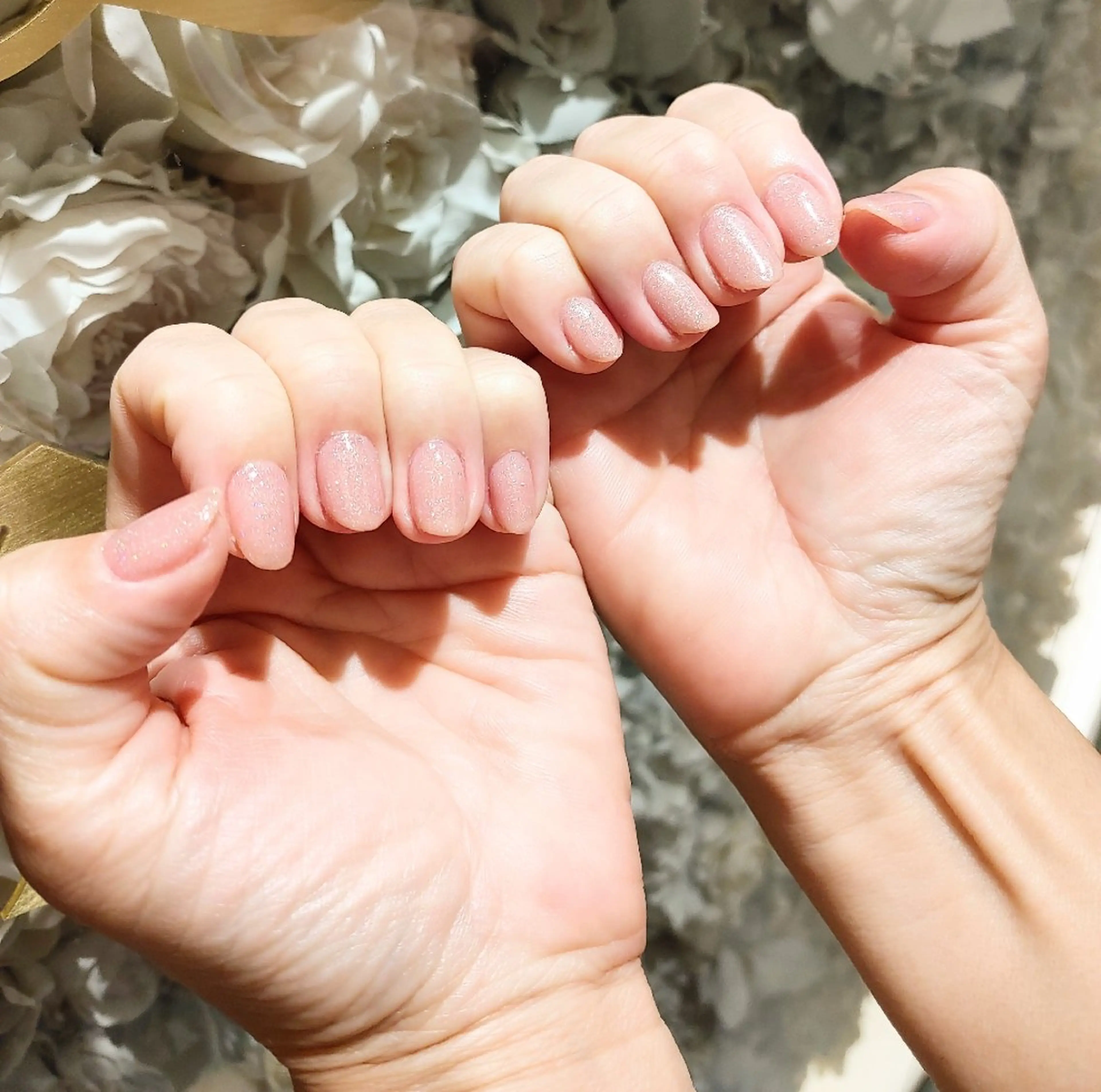 ネイル ラメ(グリッター) ハンドネイル La Luna アヤカのネイルデザイン