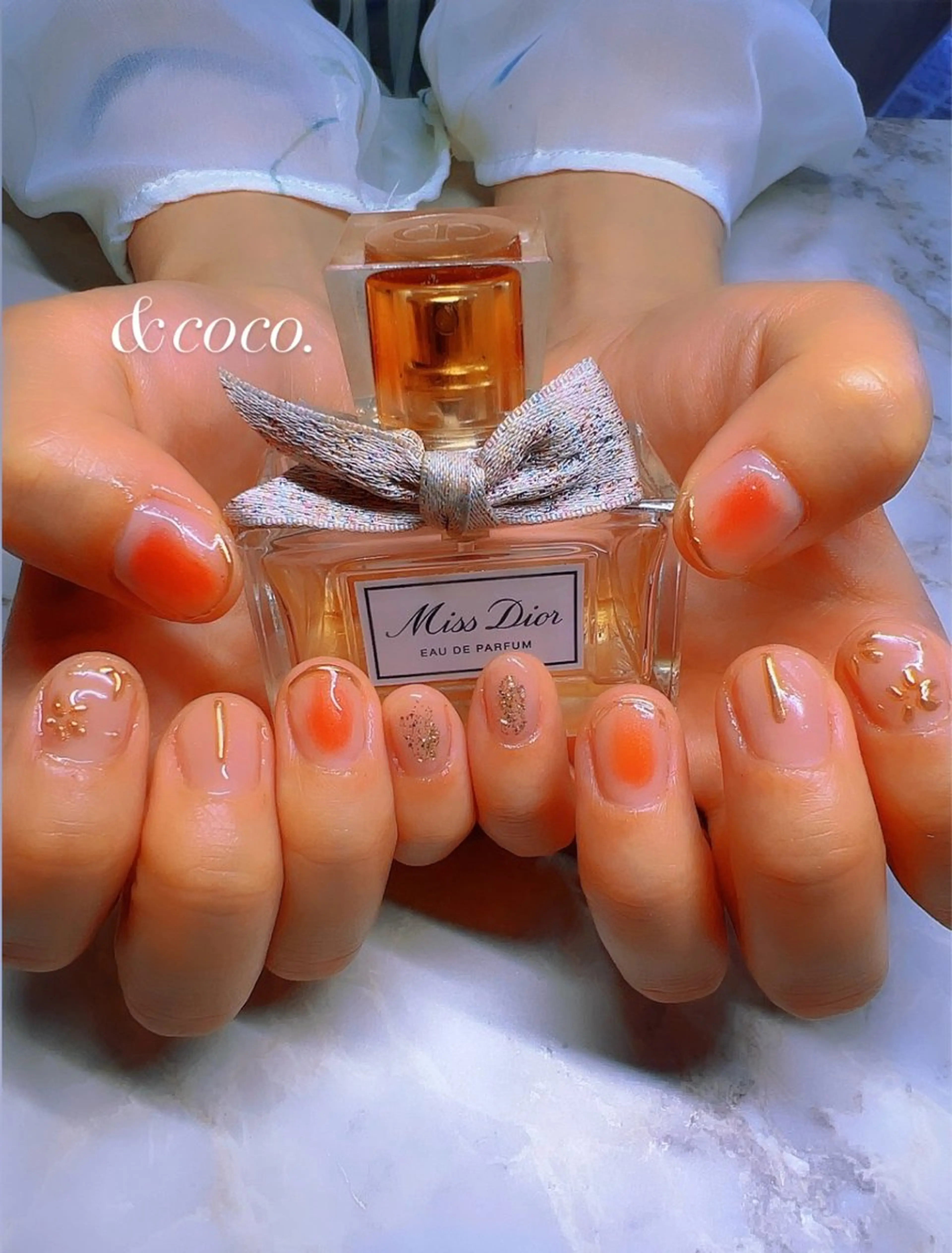 ネイル チークネイル ブライダルネイル ハンドネイル ＆coco.所属・＆ coco.のネイルデザイン