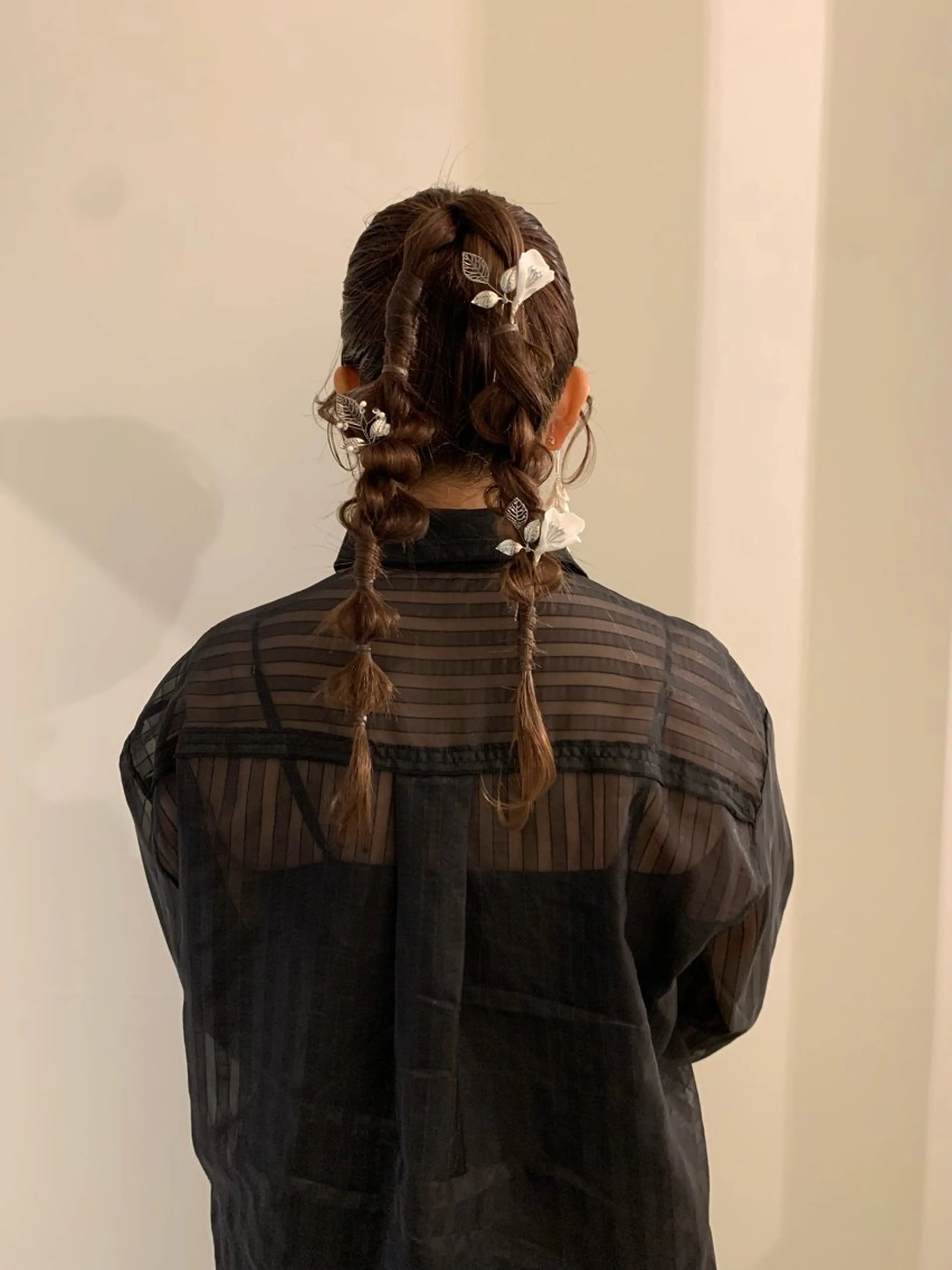 ロング ヘアセット 落合希 Olivebeigeのヘアスタイル