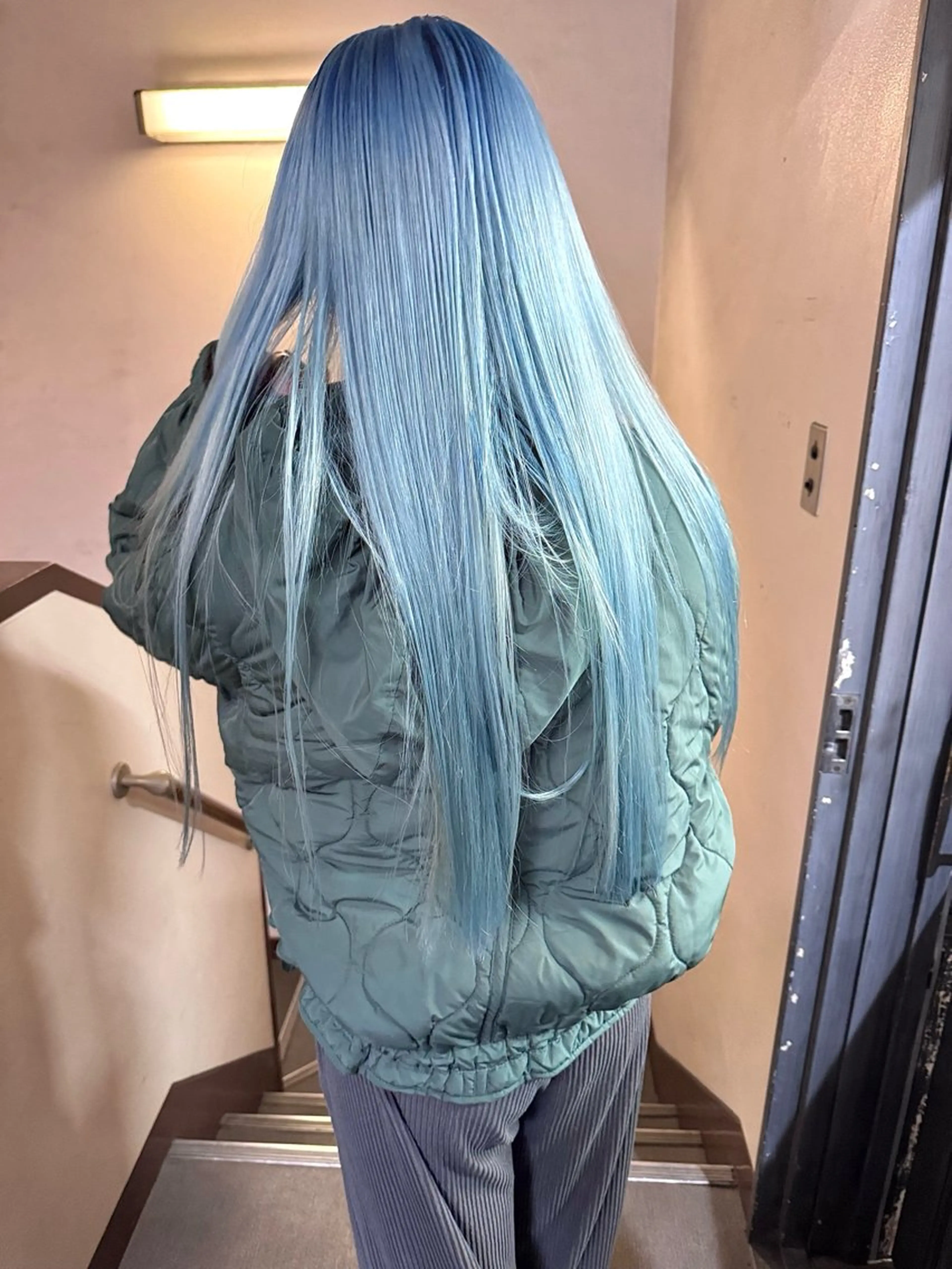 ⭐️ブリーチ毛の方にオススメ⭐️イルミナカラーorアディクシーカラー＋5step TOKIOトリートメントの写真