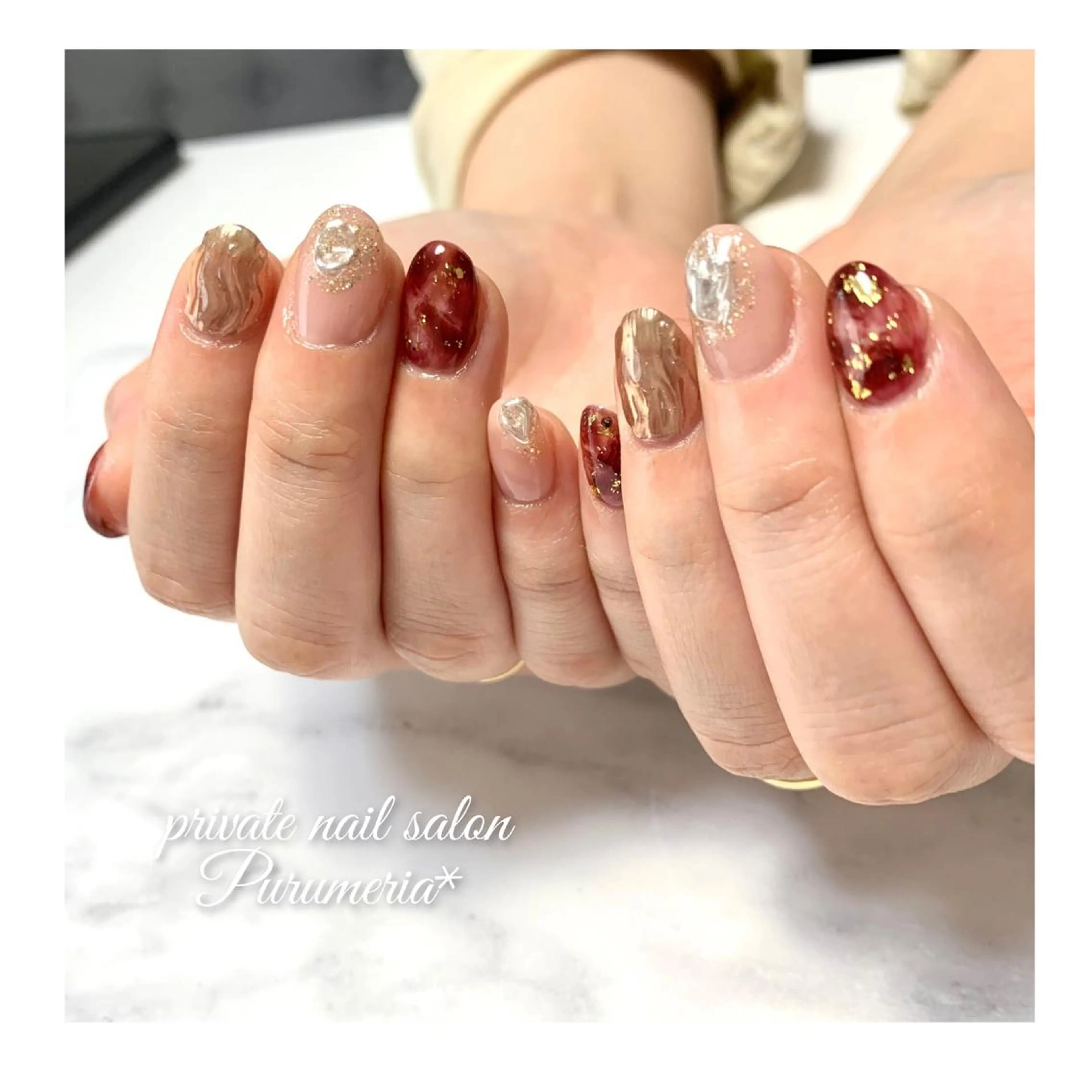 ネイル 持ち込み Malama ___Ayakaのネイルデザイン