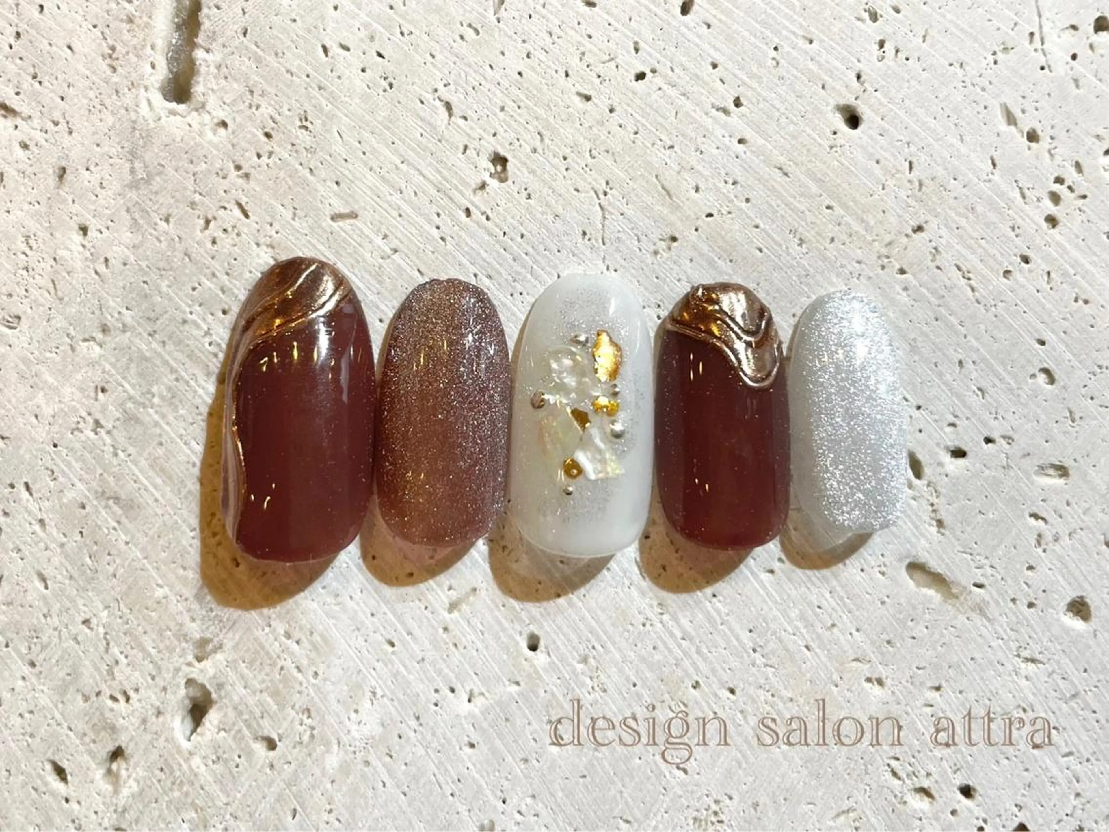 ネイル ハンドネイル 根津 綾子のネイルデザイン