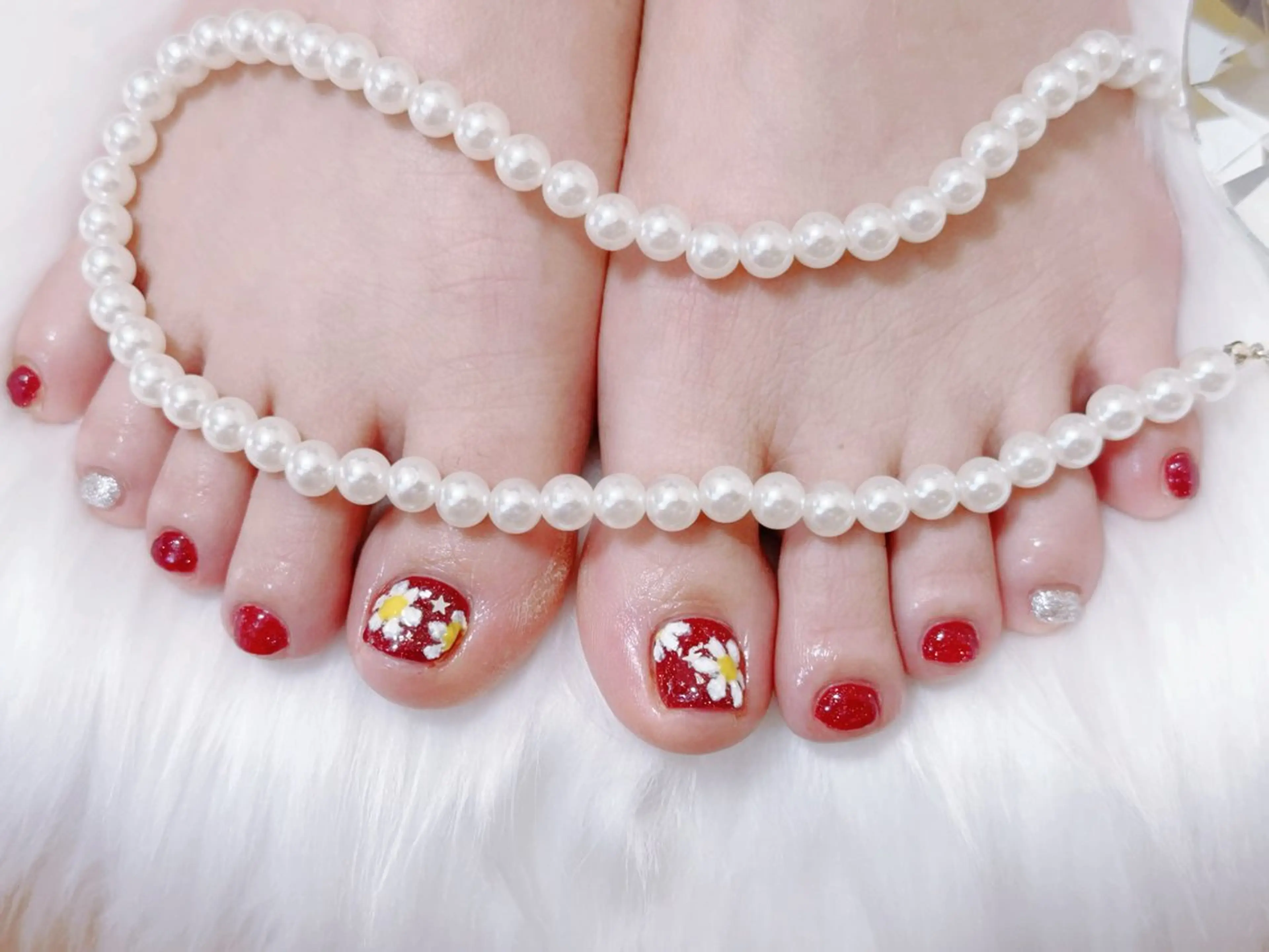 ネイル フットネイル Luckynail所属・グエン ホアンアンのネイルデザイン