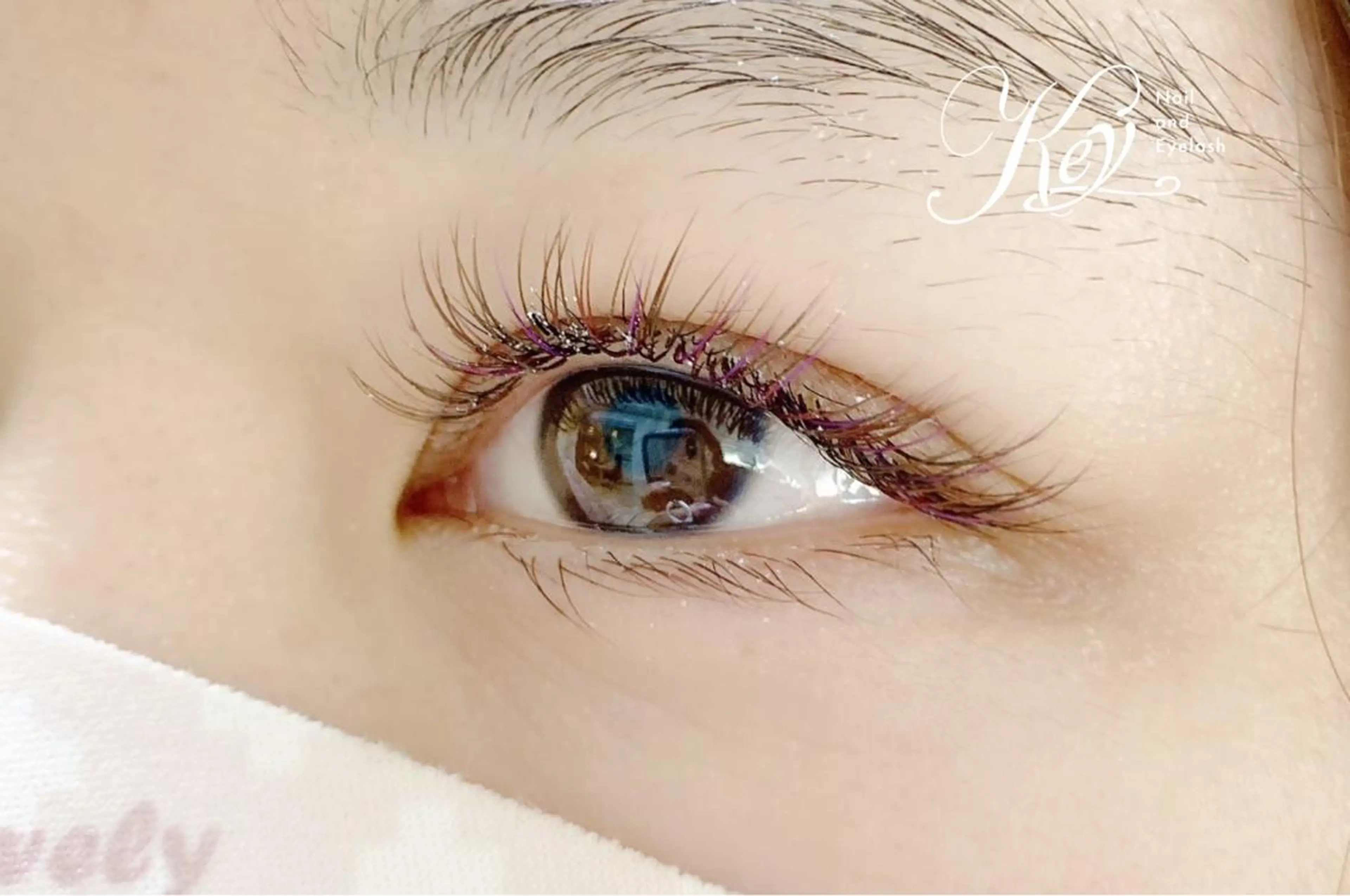 マツエク・マツパ カラーマツエク KEY〜 CHIHIROのマツエク・マツパデザイン