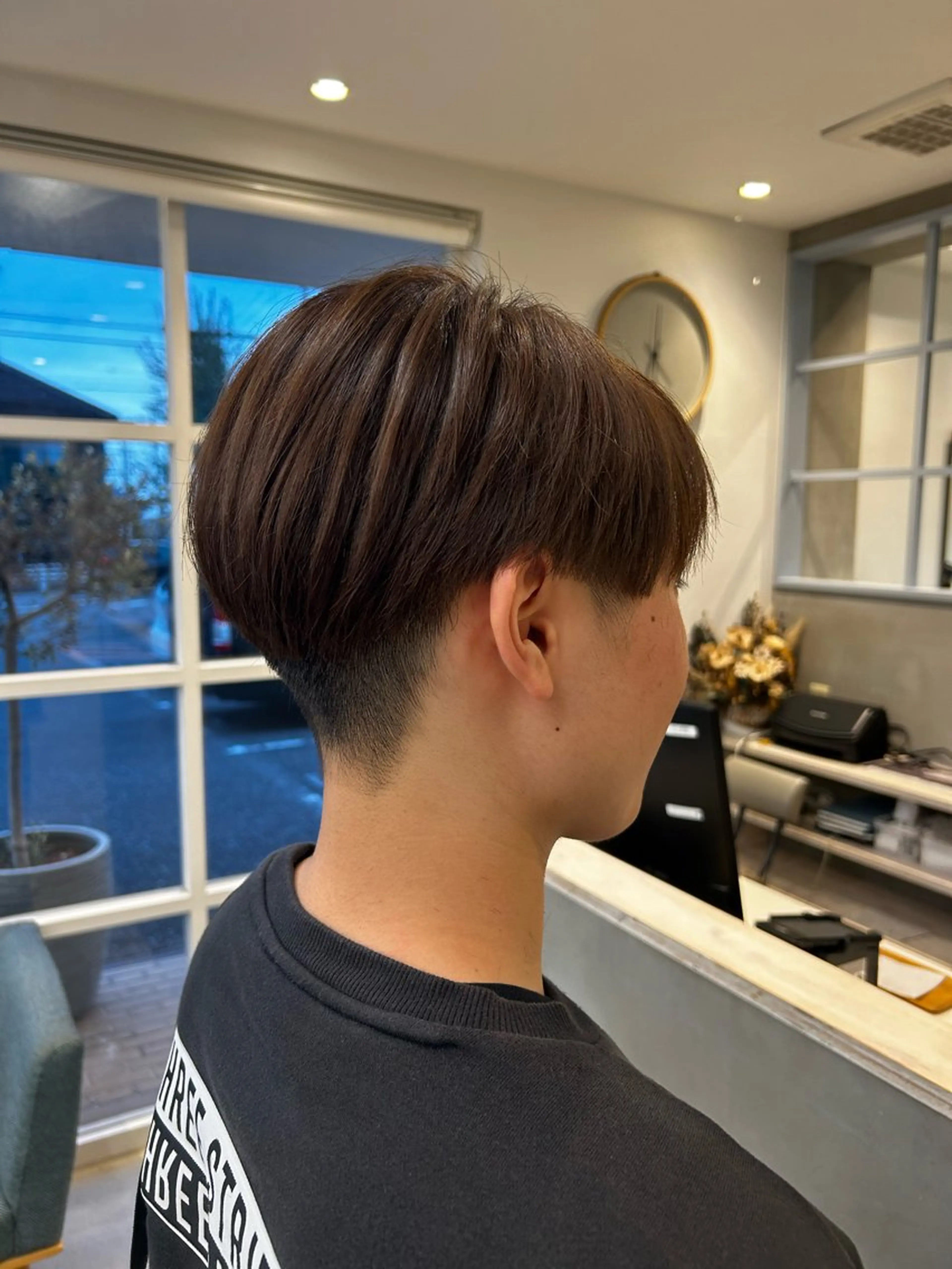 ショート ヘアカラー miu🌝 ハイライト/一宮のヘアスタイル