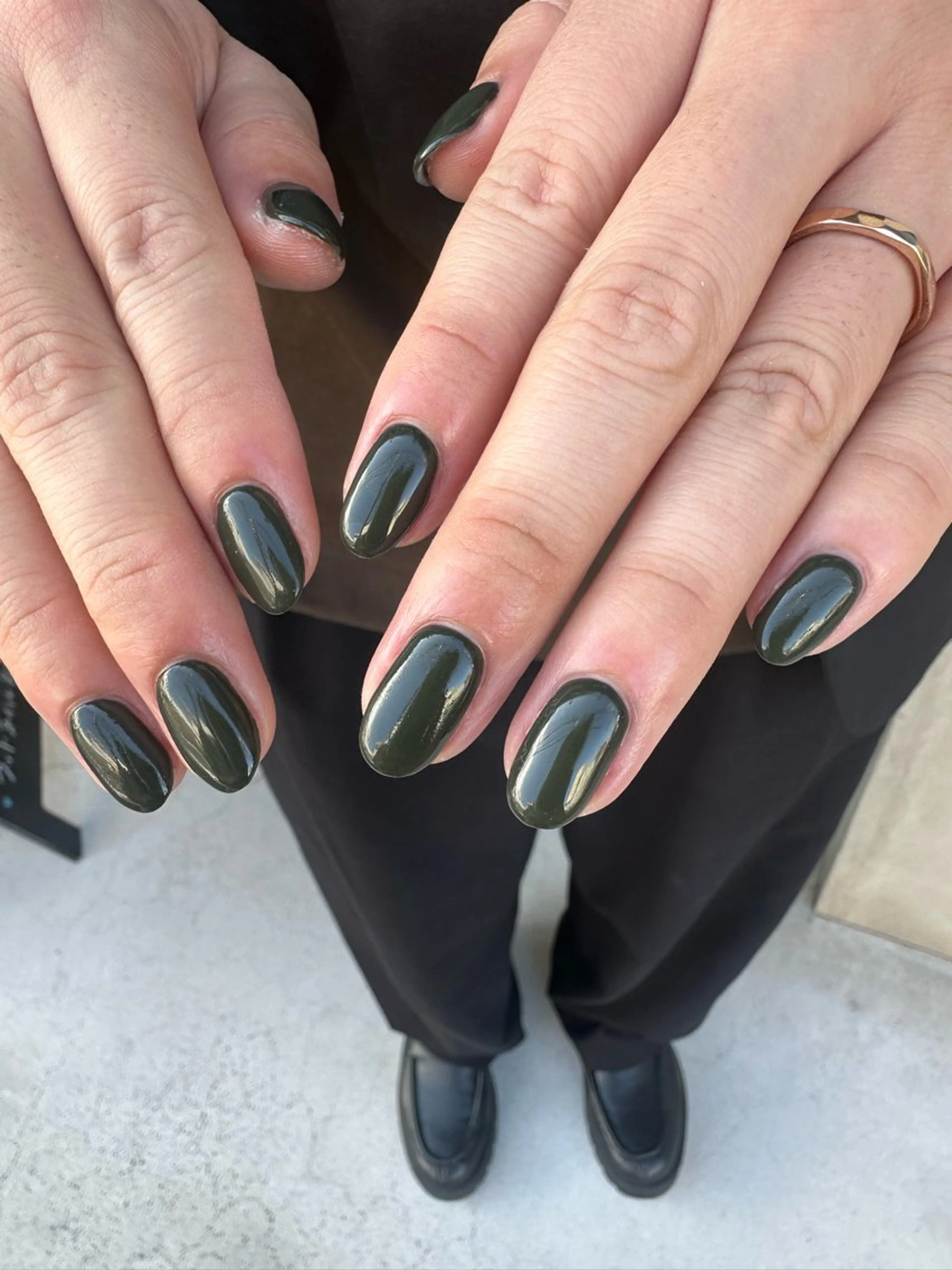 ネイル ワンカラーネイル ハンドネイル Gemies所属・nanako_ Gemiesのネイルデザイン