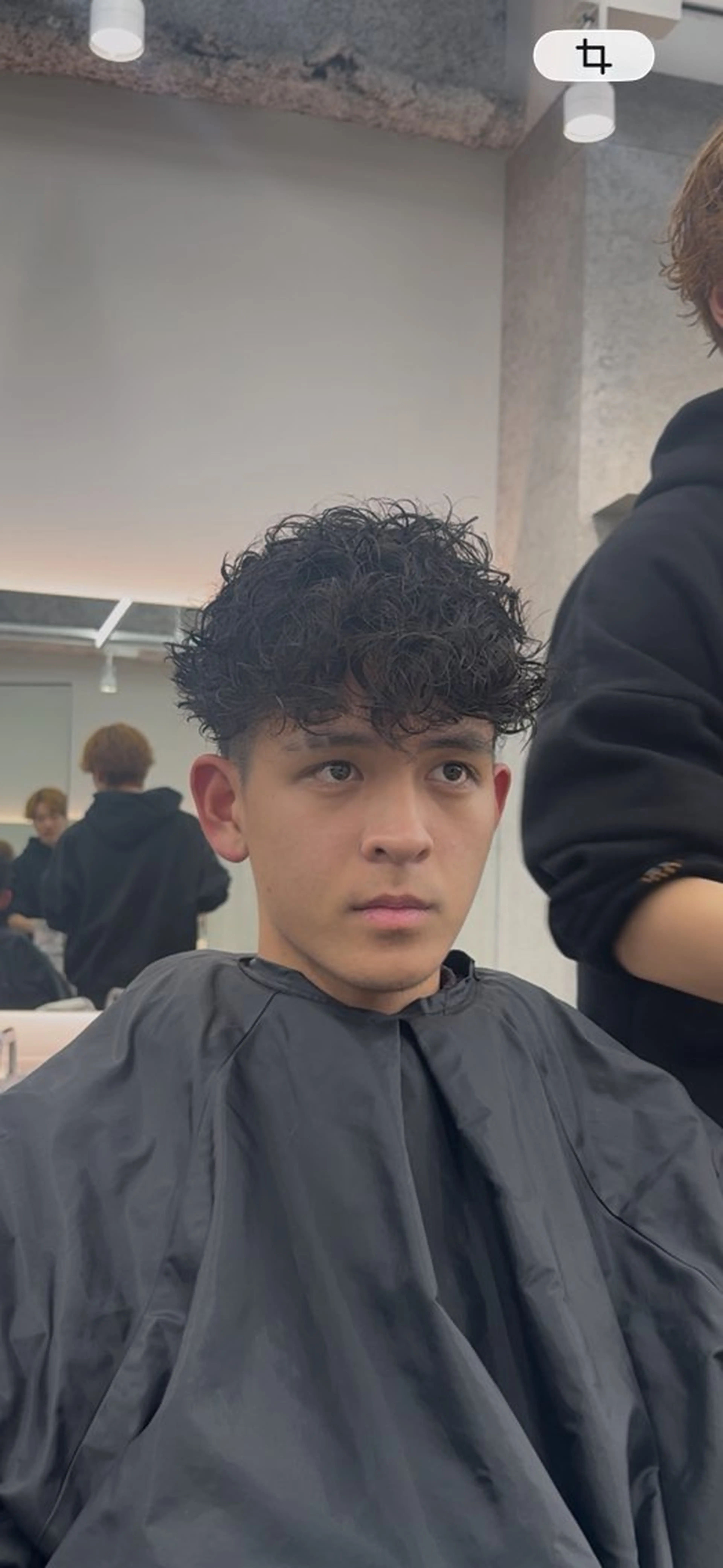 パーマ メンズ スペインカール カット パーマ 名古屋シャドウパーマ /伊藤恵悟のヘアスタイル