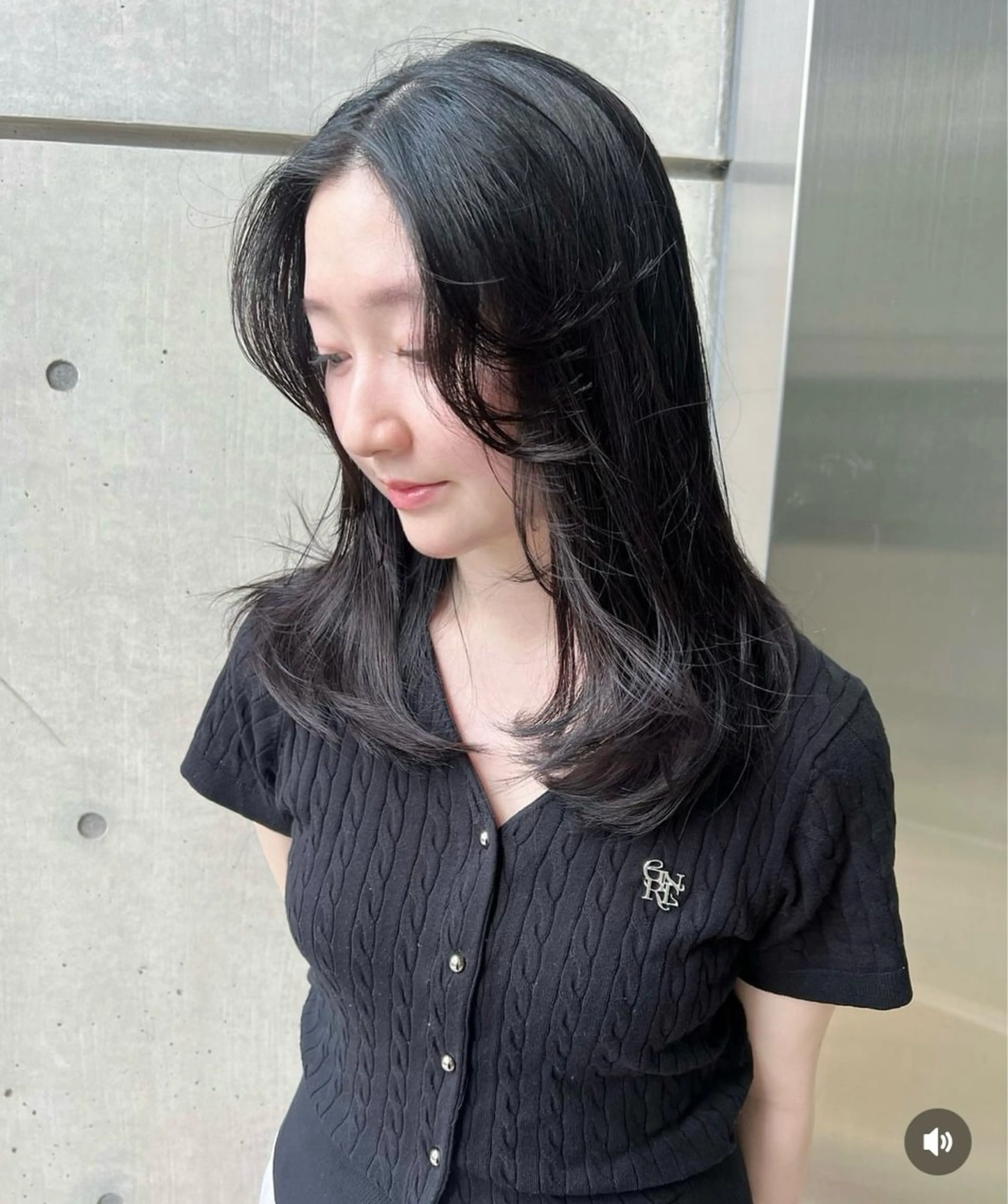 ロング ロングレイヤー レイヤーカット ロング 名古屋美容室 Sopiリナのヘアスタイル