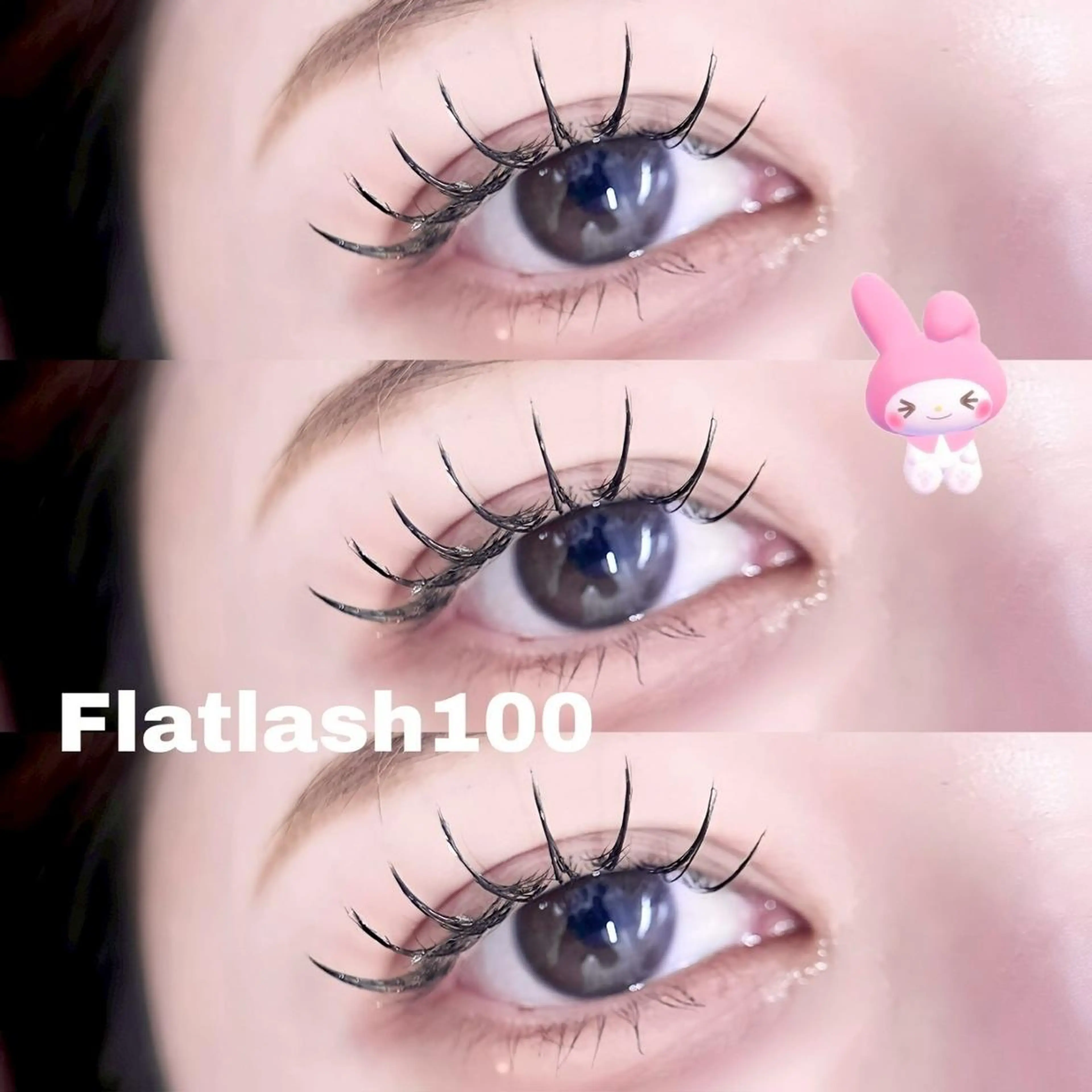 マツエク・マツパ フラットラッシュ マツエク 🎀可愛い保証・ fein.福岡🎀のマツエク・マツパデザイン