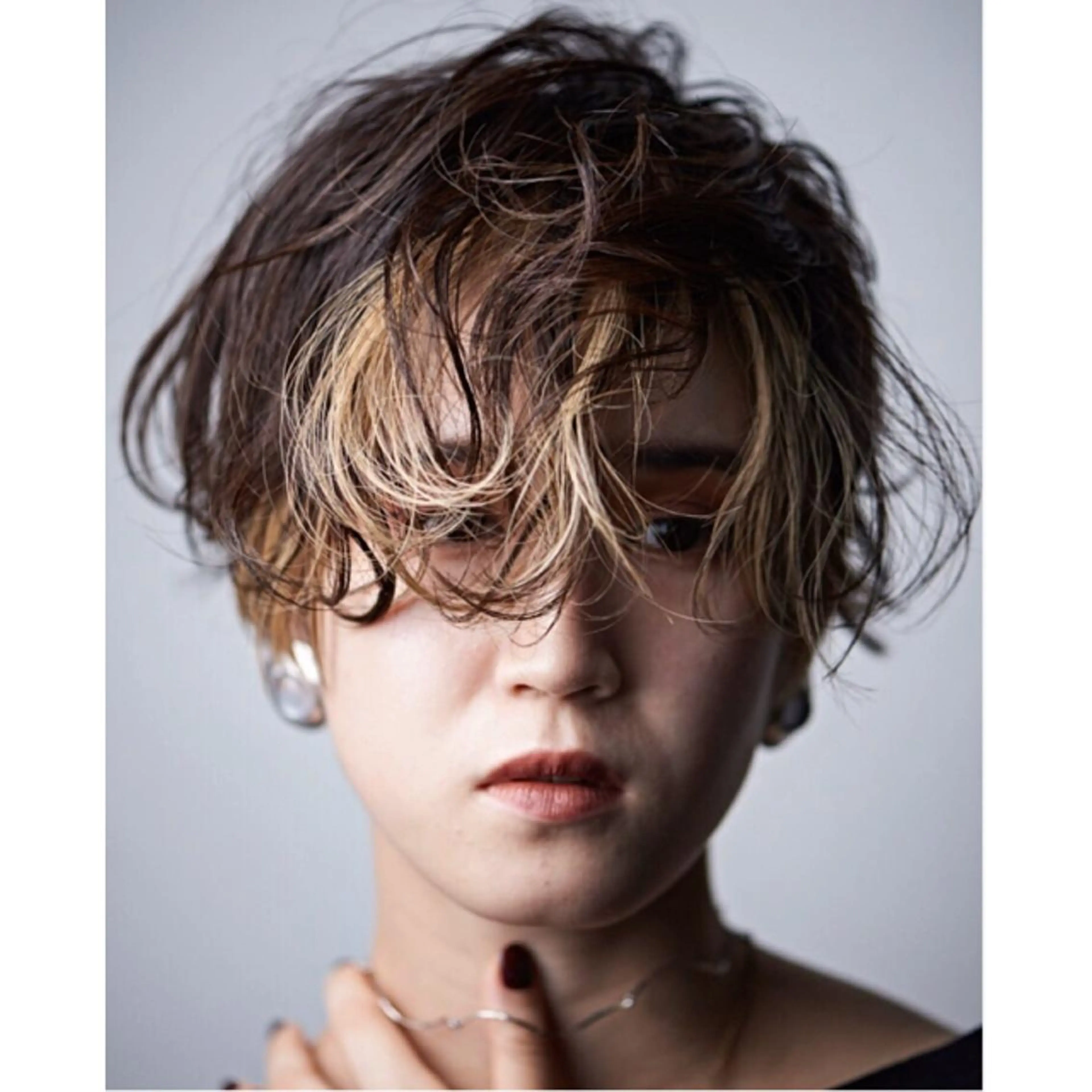 ショート カラー ブリーチ ヘアカラー レイヤー/お顔まわり 暖色カラー🍑Amiのその他イメージ