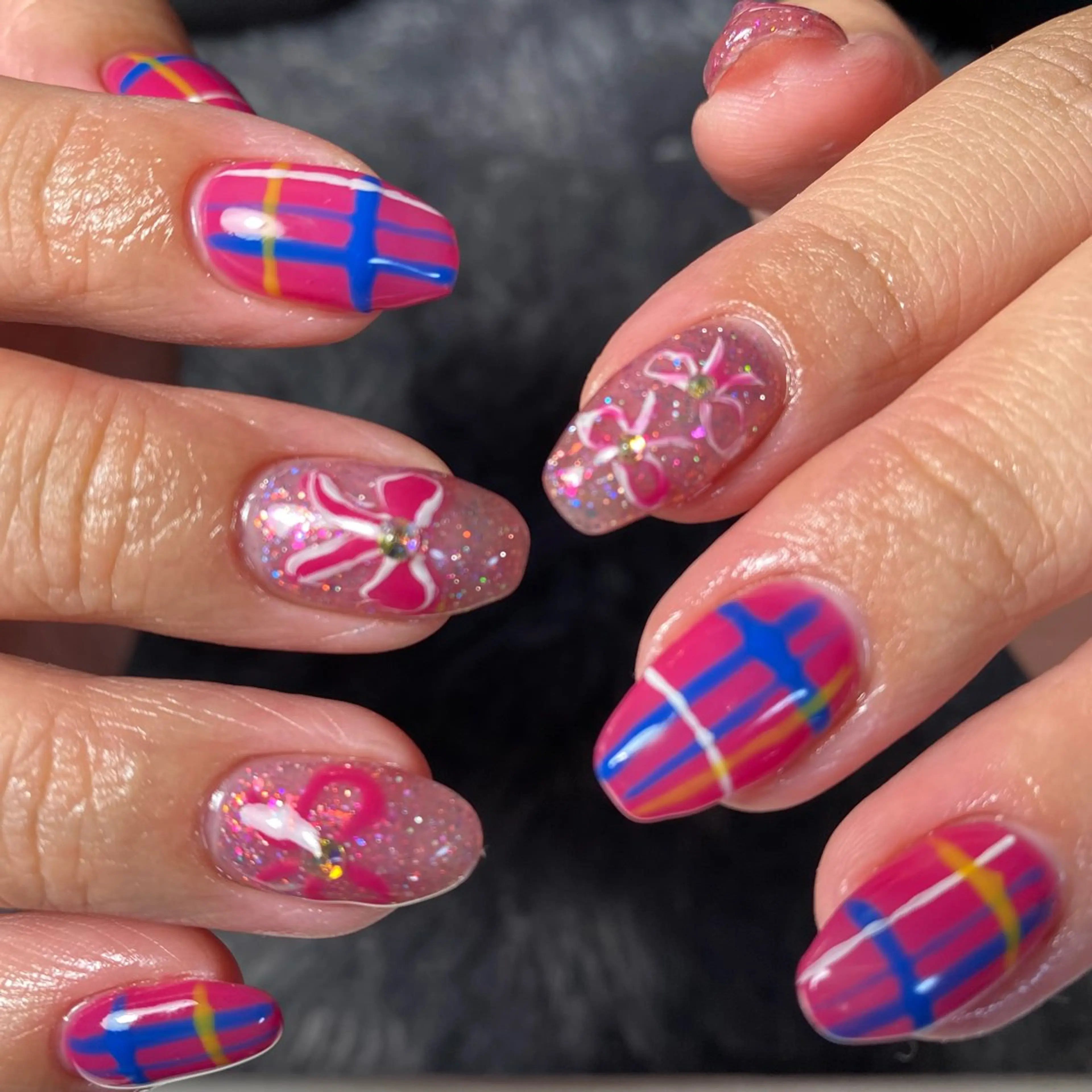 ネイル リボン STAR RIVER【スターリバー】所属・MIKI🌼STAR RIVER⭐️🌈のネイルデザイン