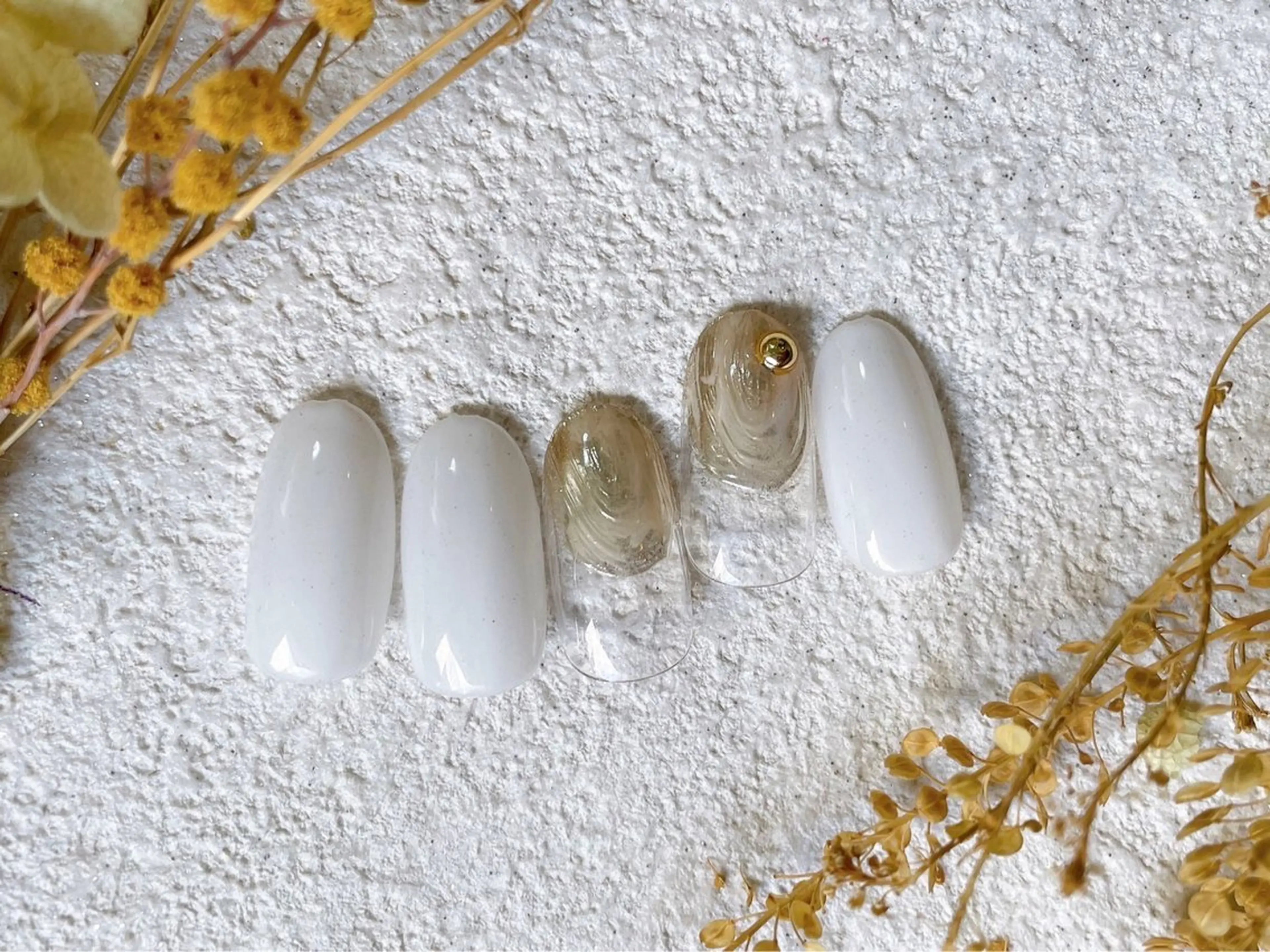 ネイル オーロラネイル フットネイル フレンチネイル ジェルネイル 韓国ネイル ハンドネイル kiki nail 二子玉川のネイルデザイン