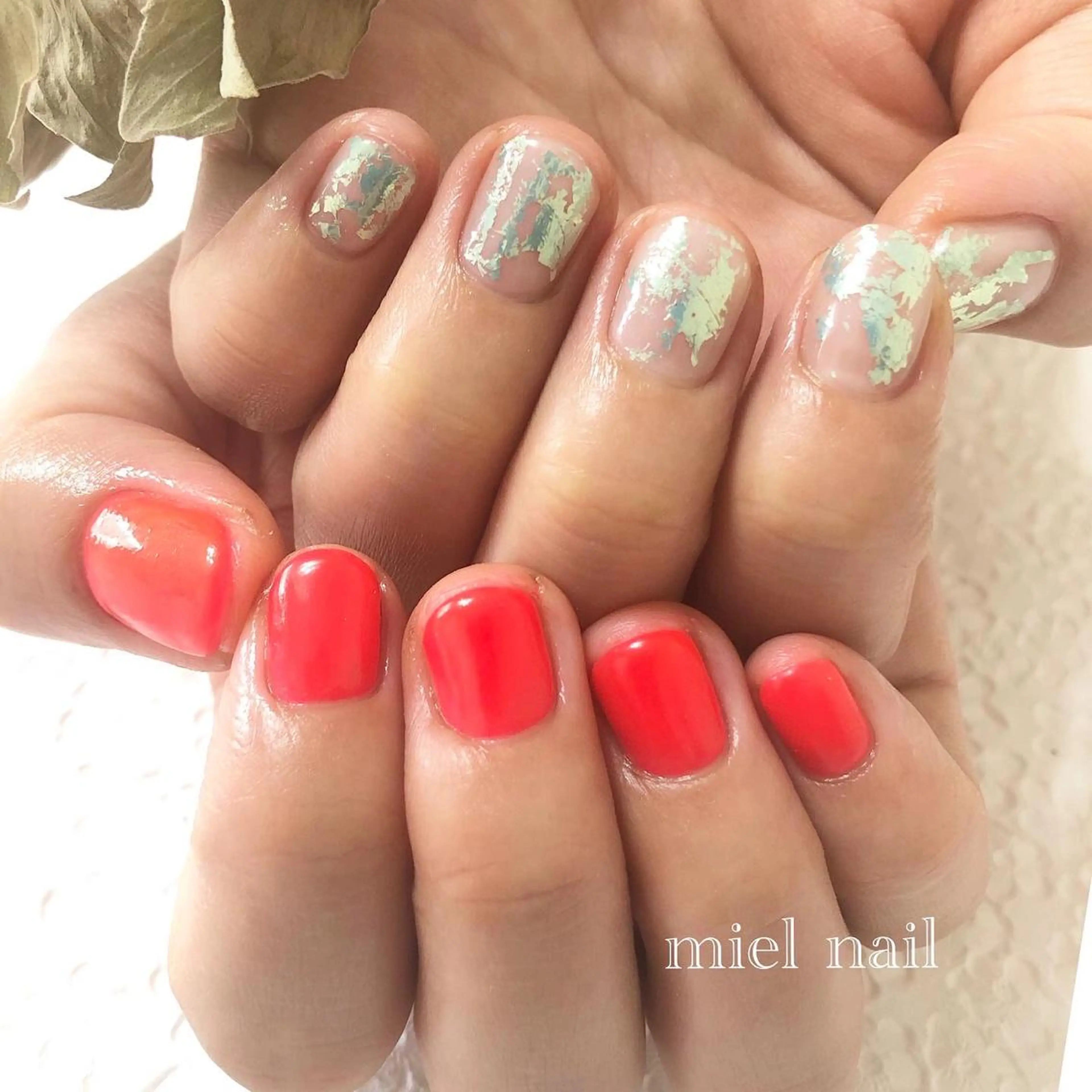 ネイル ハンドネイル miel nailのネイルデザイン