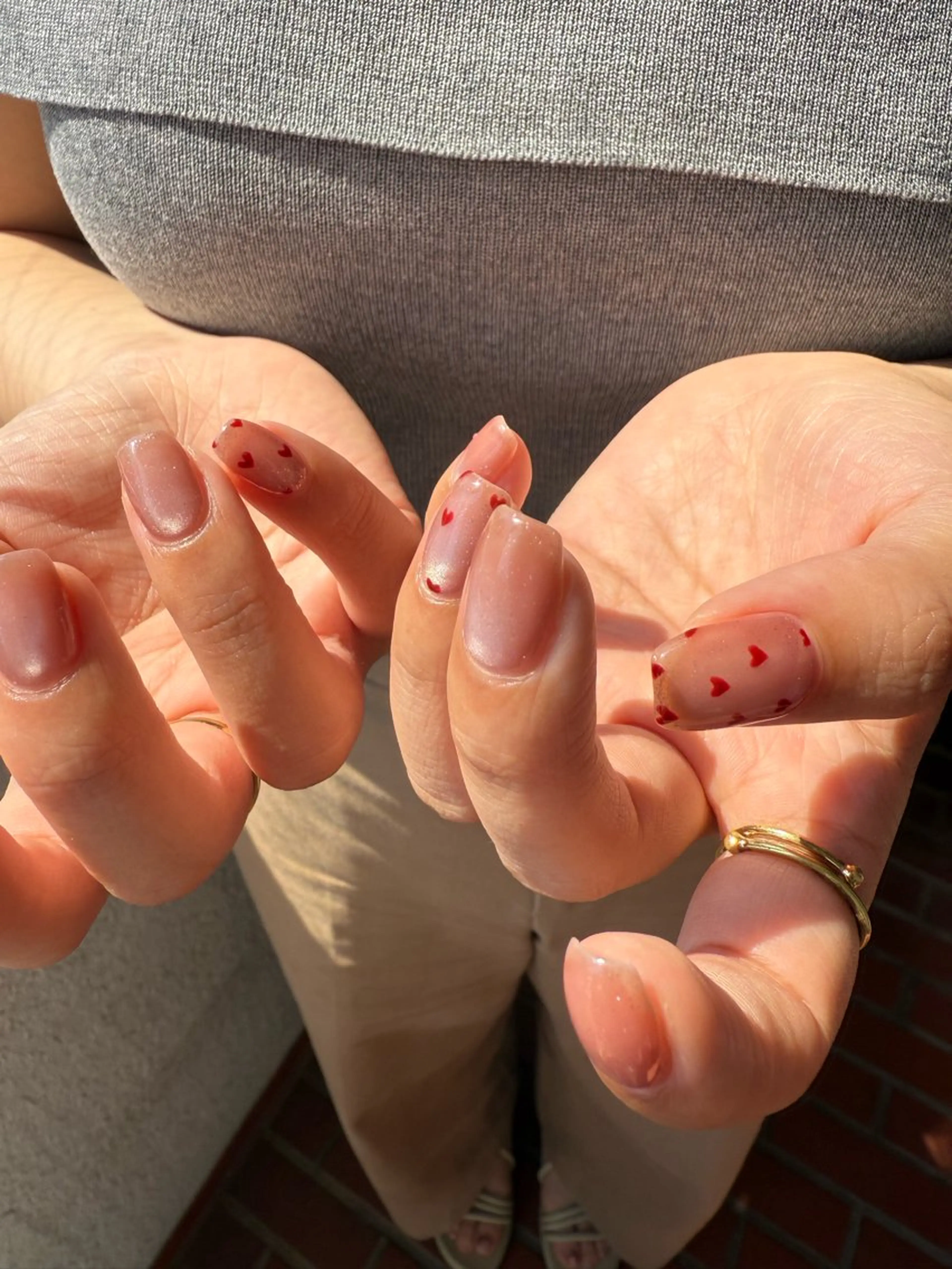 ネイル ハンドネイル mai♡マグネット/ ニュアンス/マツパのマツエク・マツパデザイン