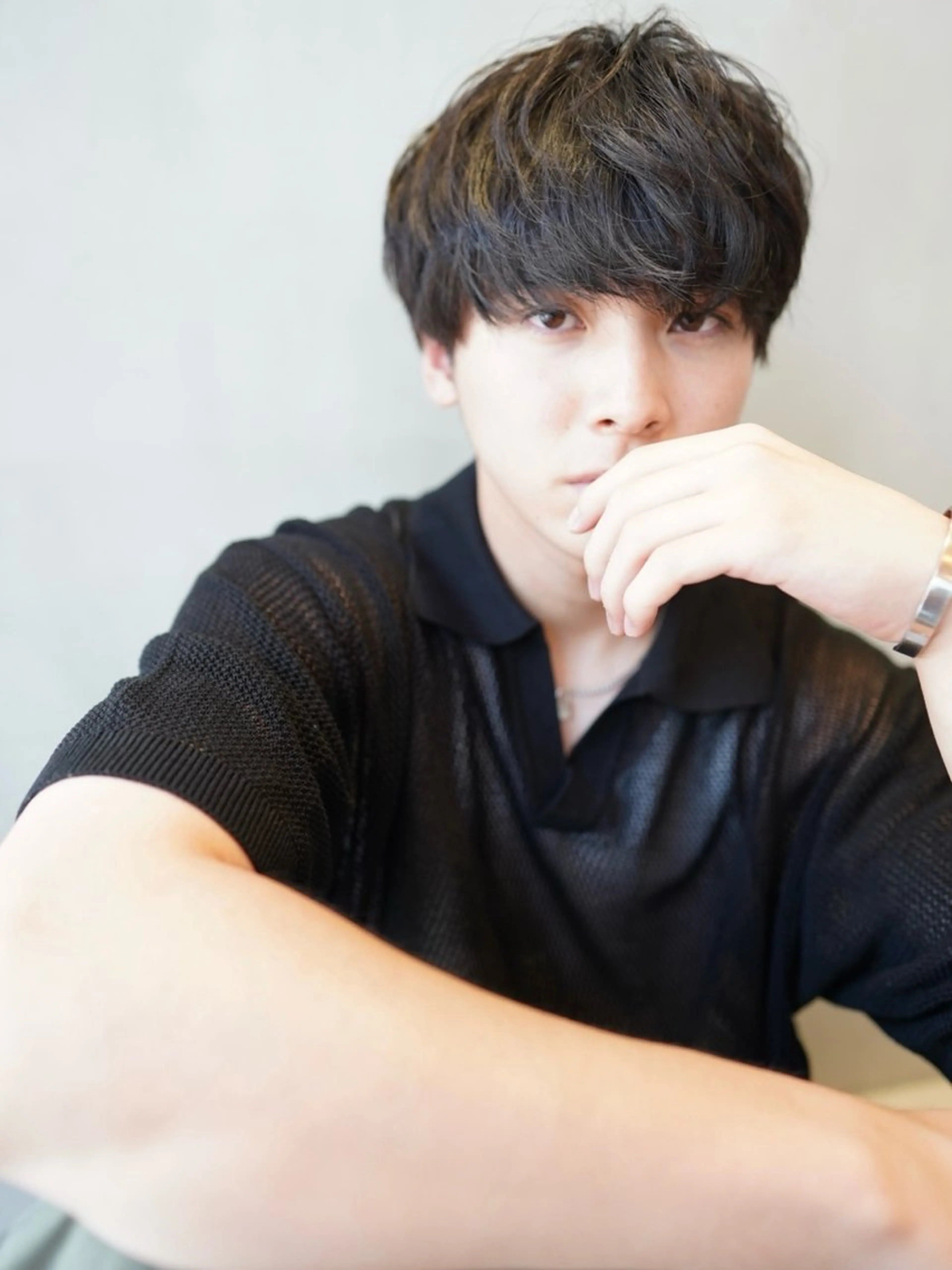 メンズ 横浜/ショート/ レイヤーカットのヘアスタイル