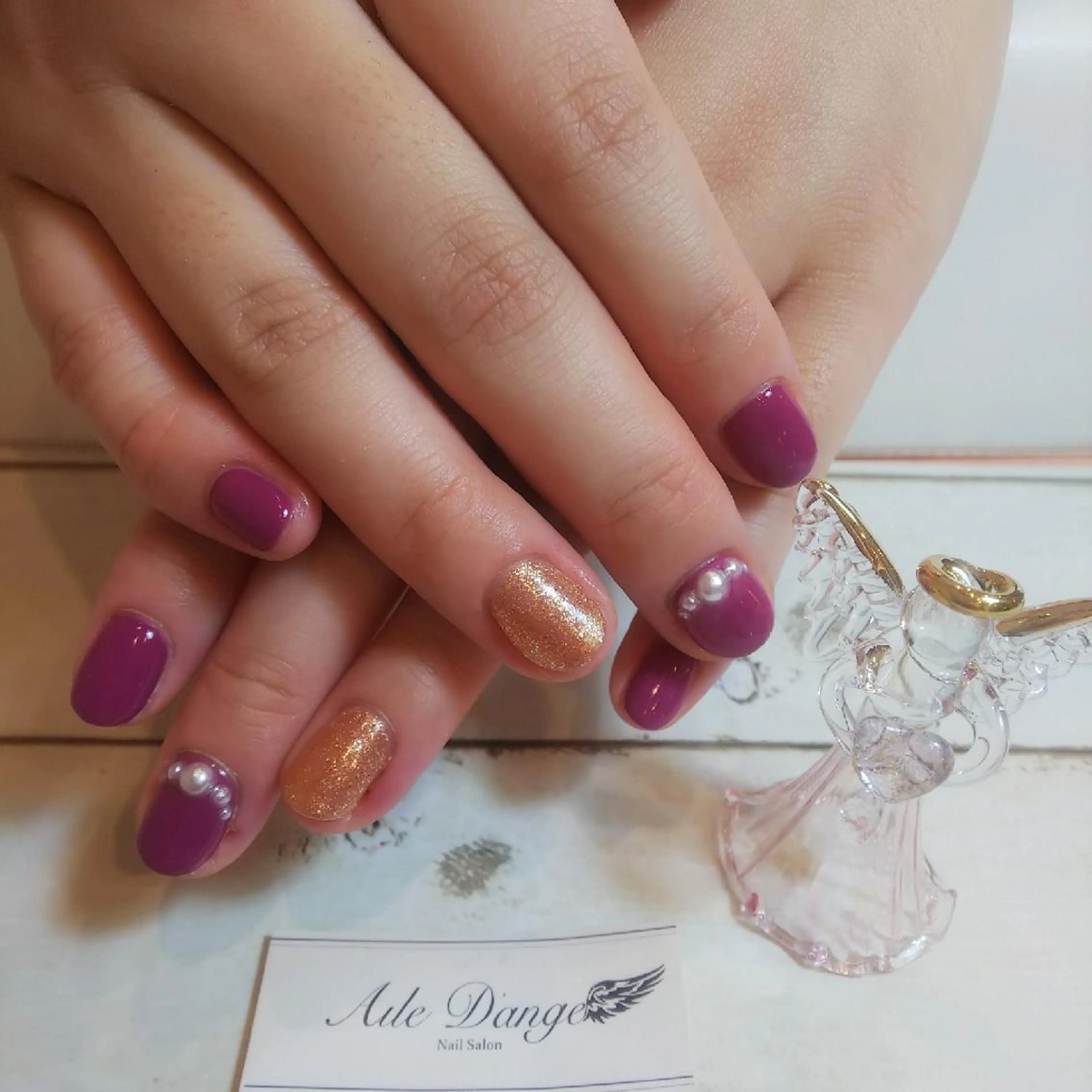 ネイル AileD'ange所属・M, masakiのネイルデザイン