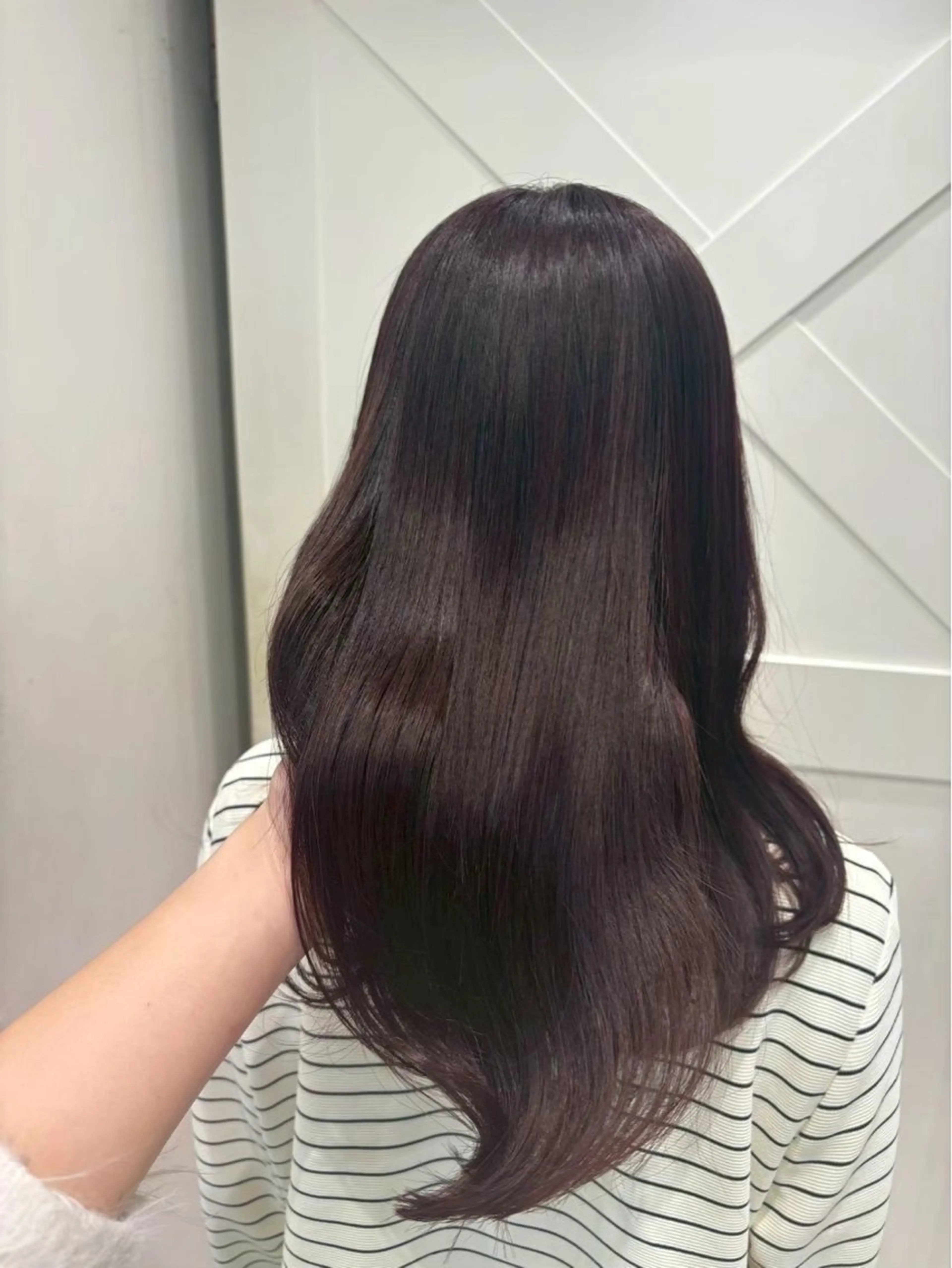セミロング カラー 🦕横浜/カラー /エクステ🌀のヘアスタイル