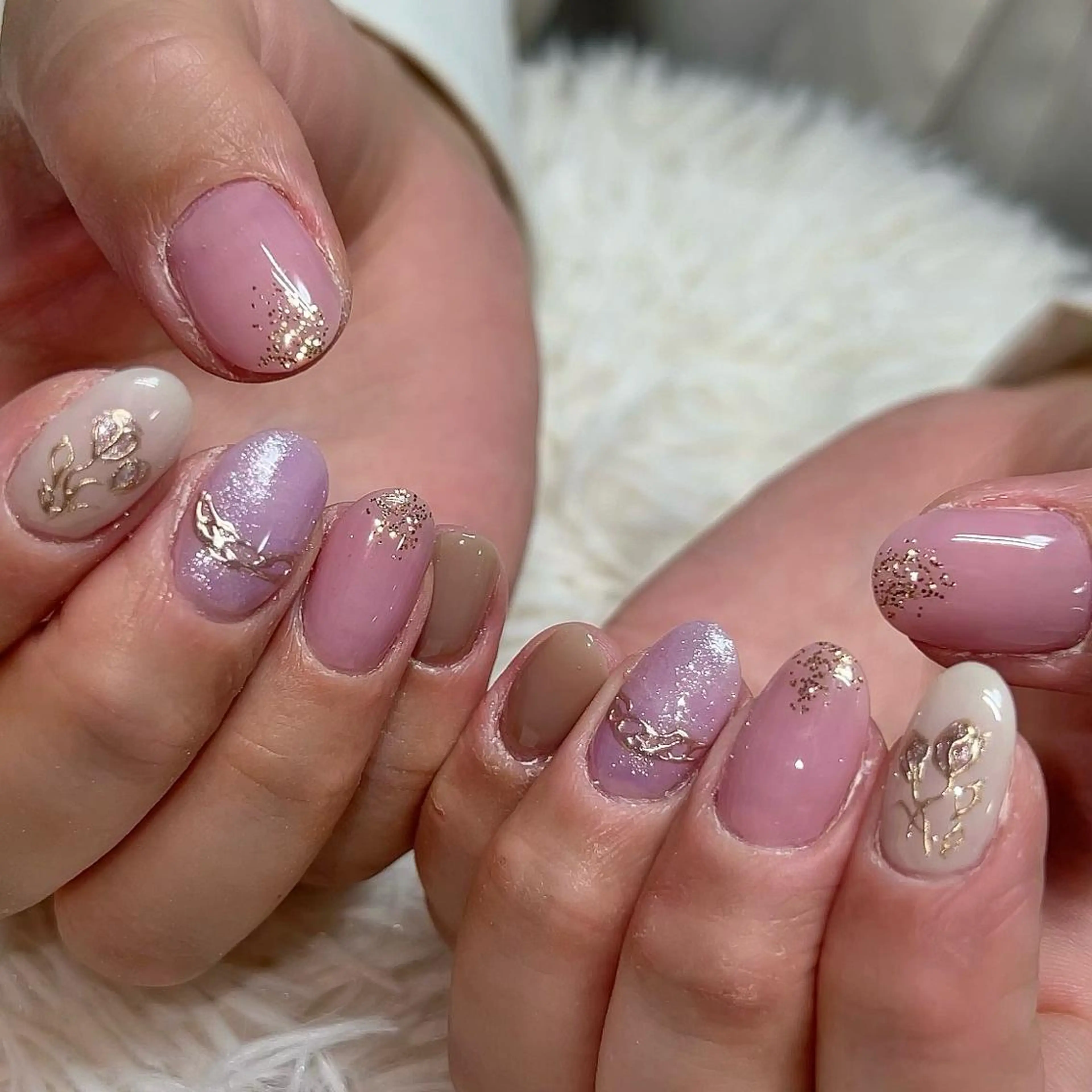 ネイル ハンドネイル 【Yappy🌈】 💖P-tanaのネイルデザイン