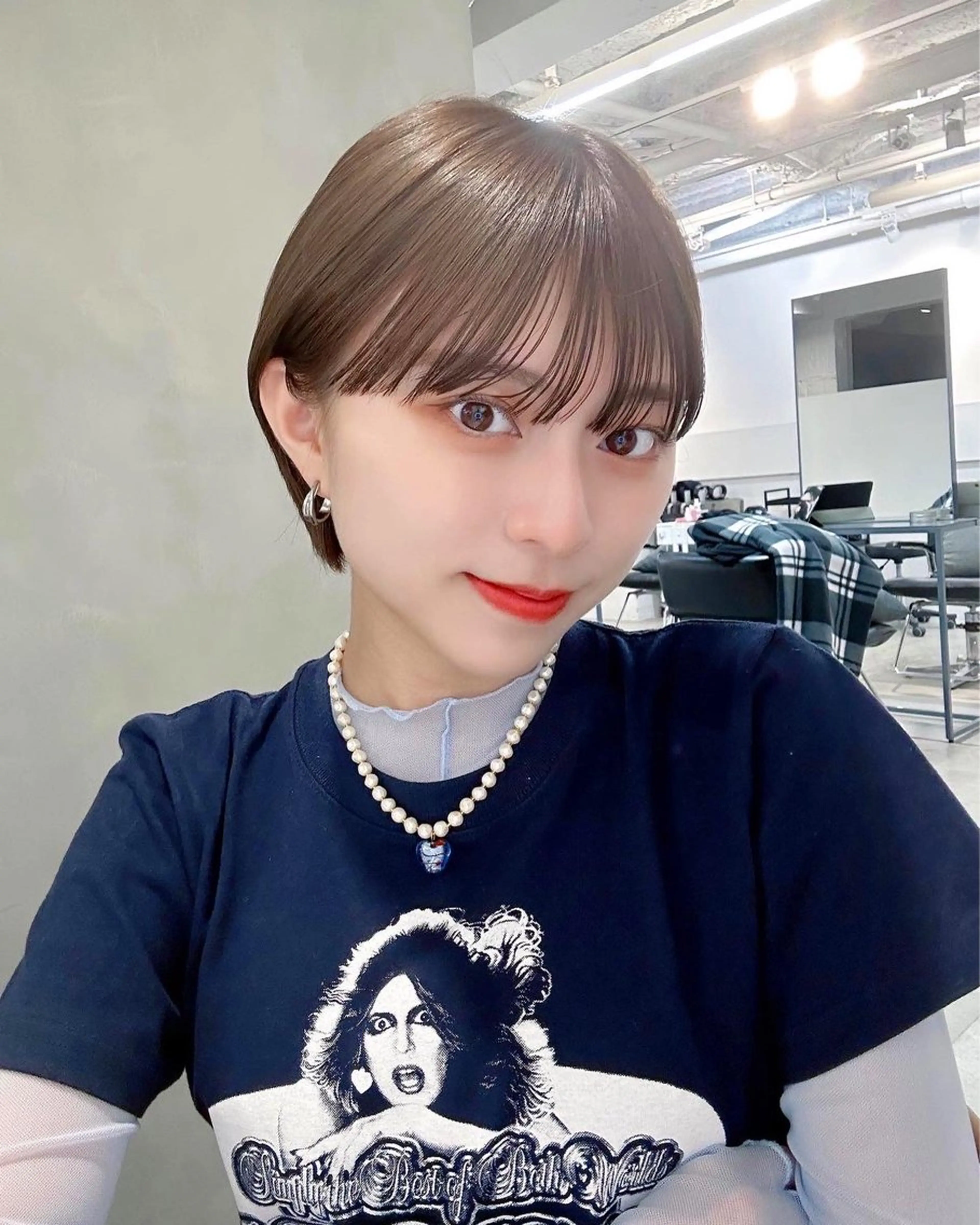 ショート ショートヘア カット ヘアカラー ❤️ショートカット ・顔周りカット❤️のヘアスタイル