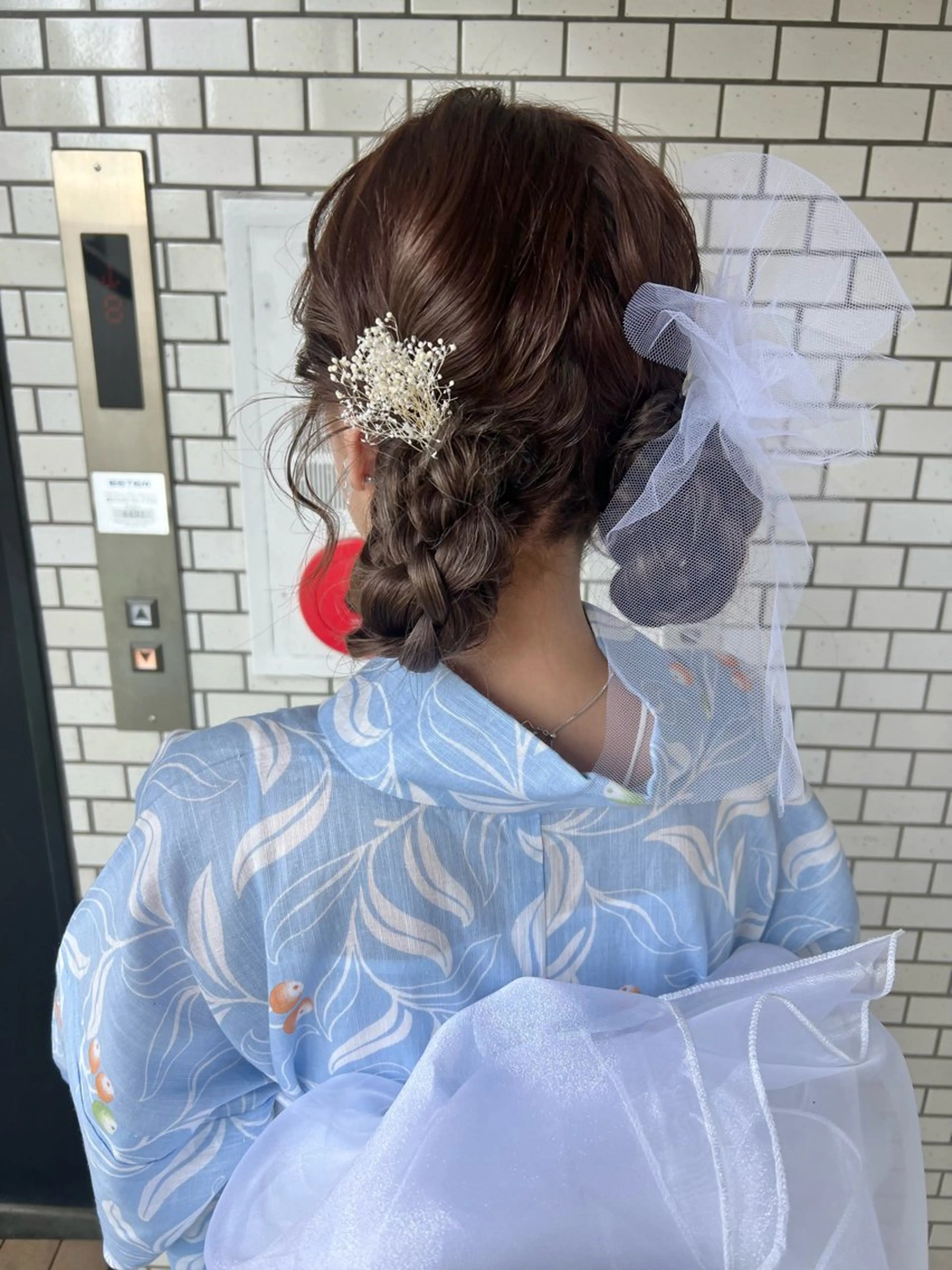 ヘアアレンジ 浴衣 大人可愛いヘアメイク 💋🧚‍♀️しずかのヘアスタイル