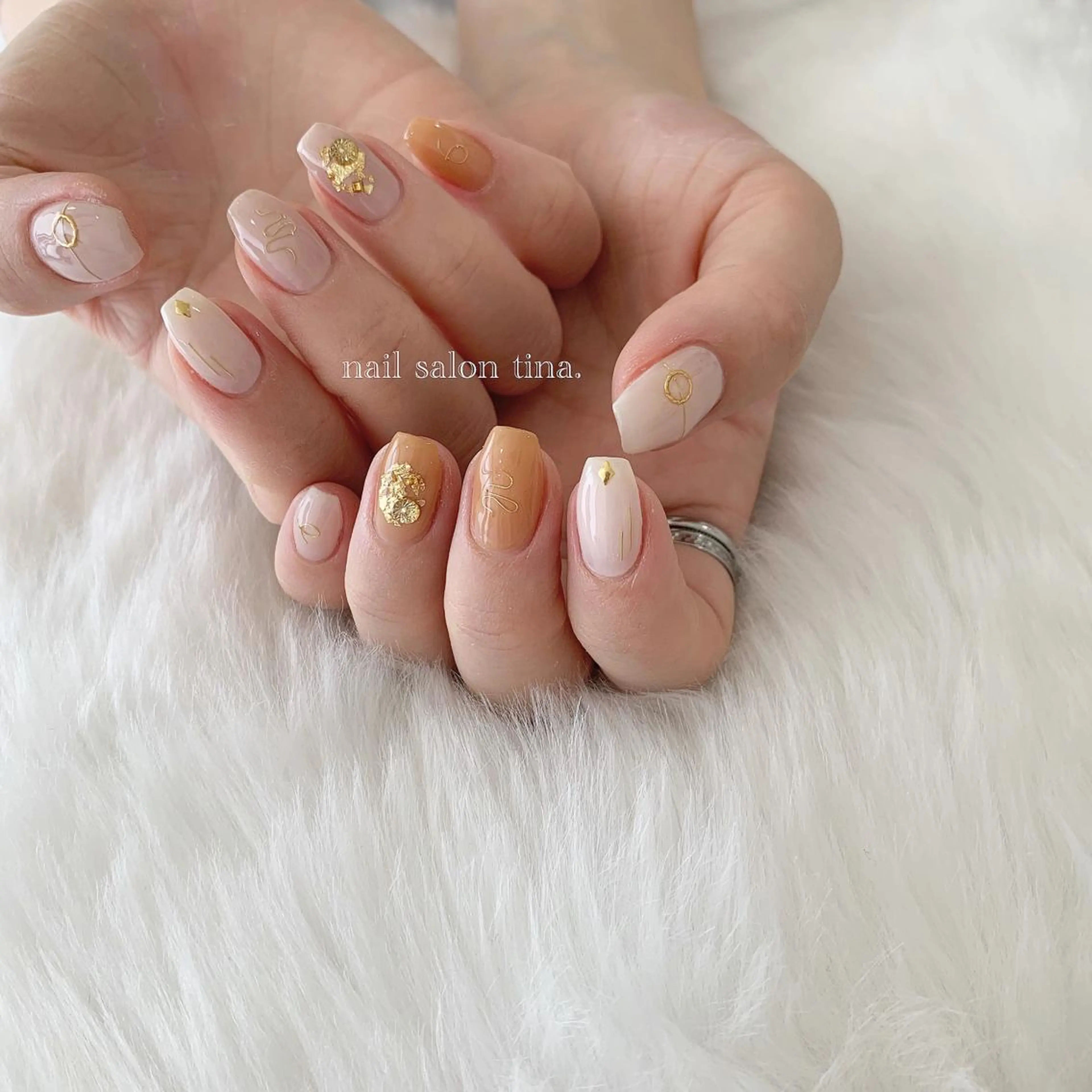 ネイル nail salon tina.所属・中山 はづきのネイルデザイン