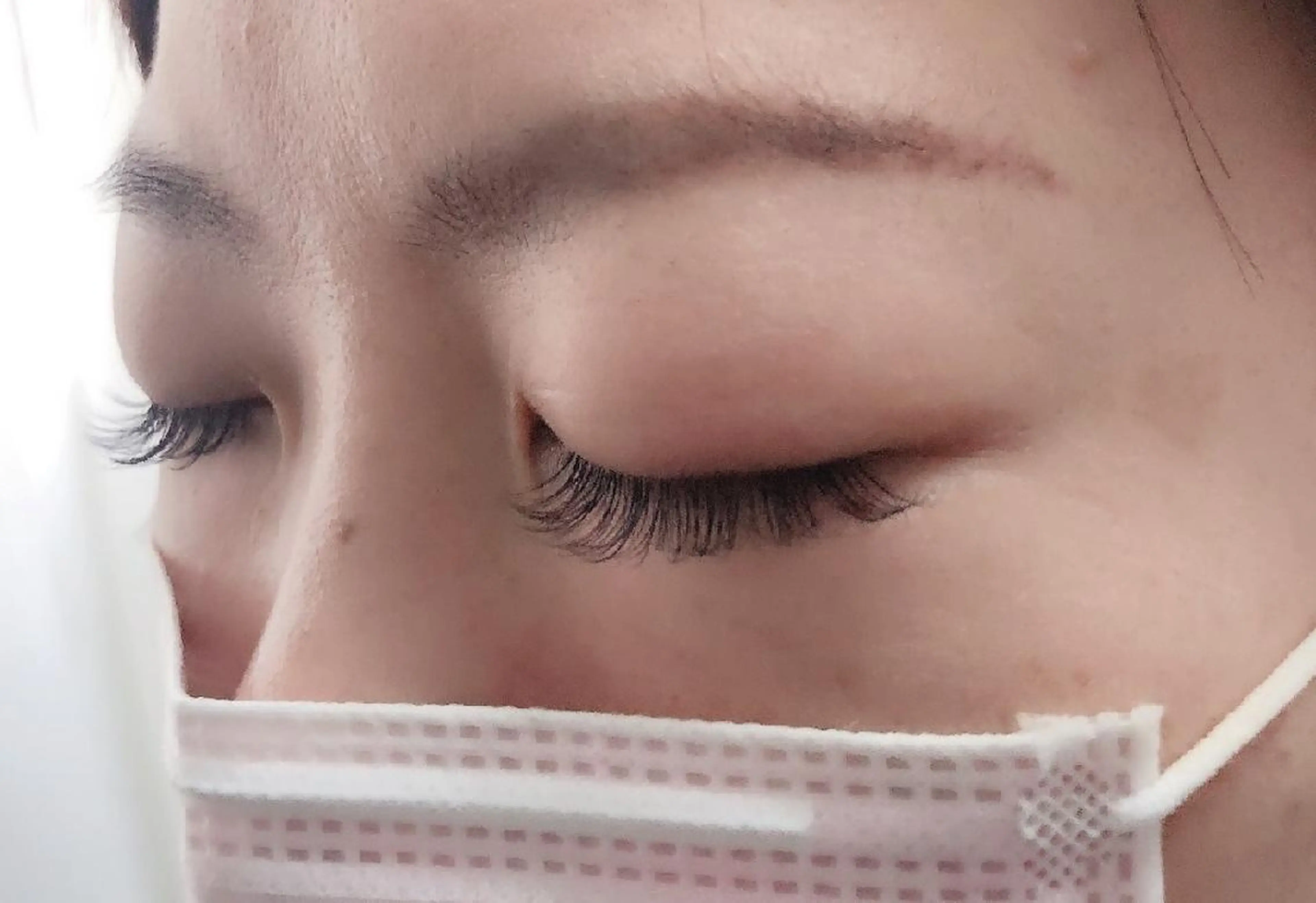 マツエク・マツパ 付け放題 フラットラッシュ ナチュラル まつげパーマ セーブル マツエク 吉岡 ゆうなのマツエク・マツパデザイン