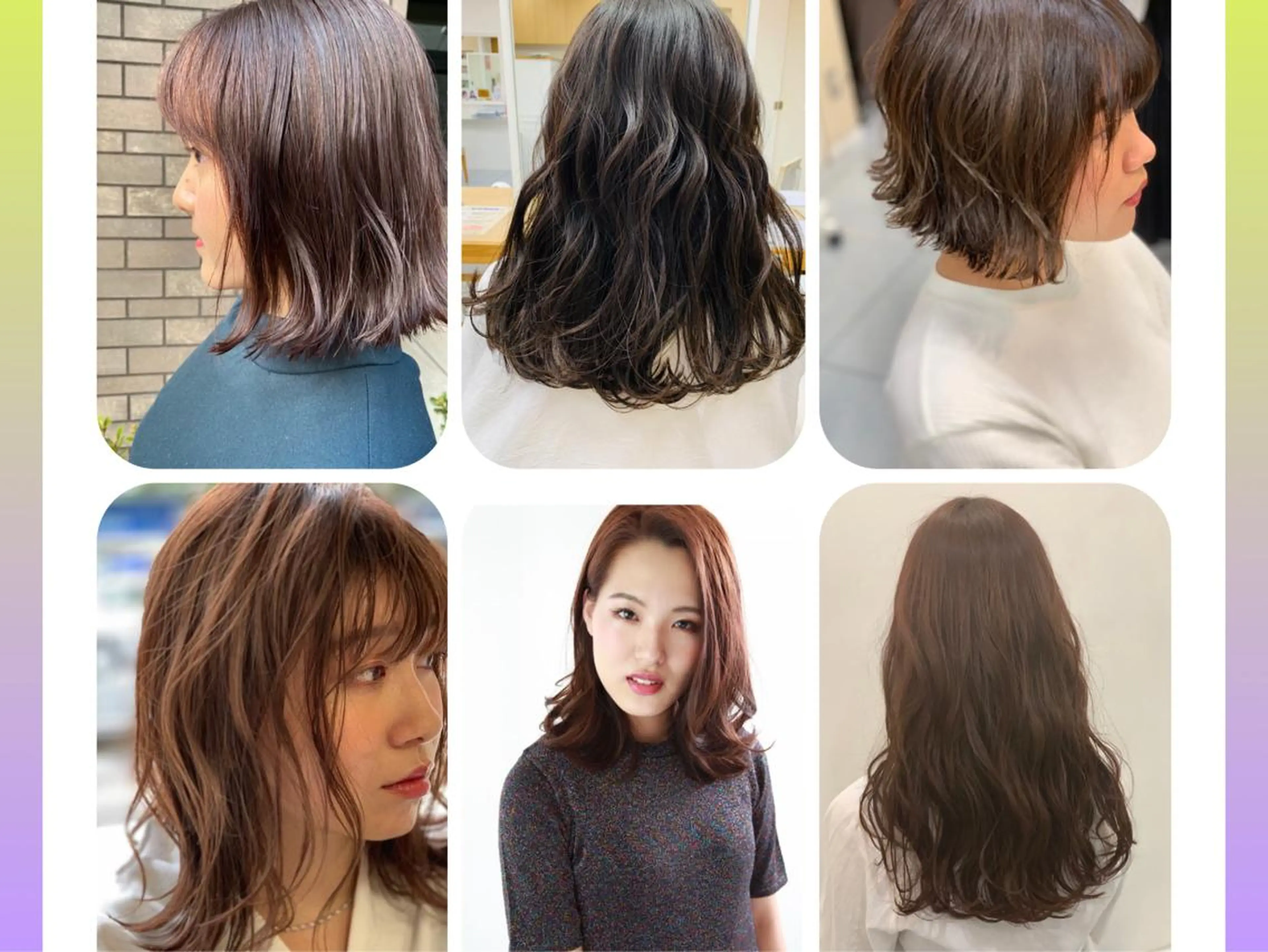 ミディアム パーマ ミディアムパーマ 縮毛矯正 トリートメント 髪質改善/縮毛矯正 /ブリーチ矯正/岡部のヘアスタイル