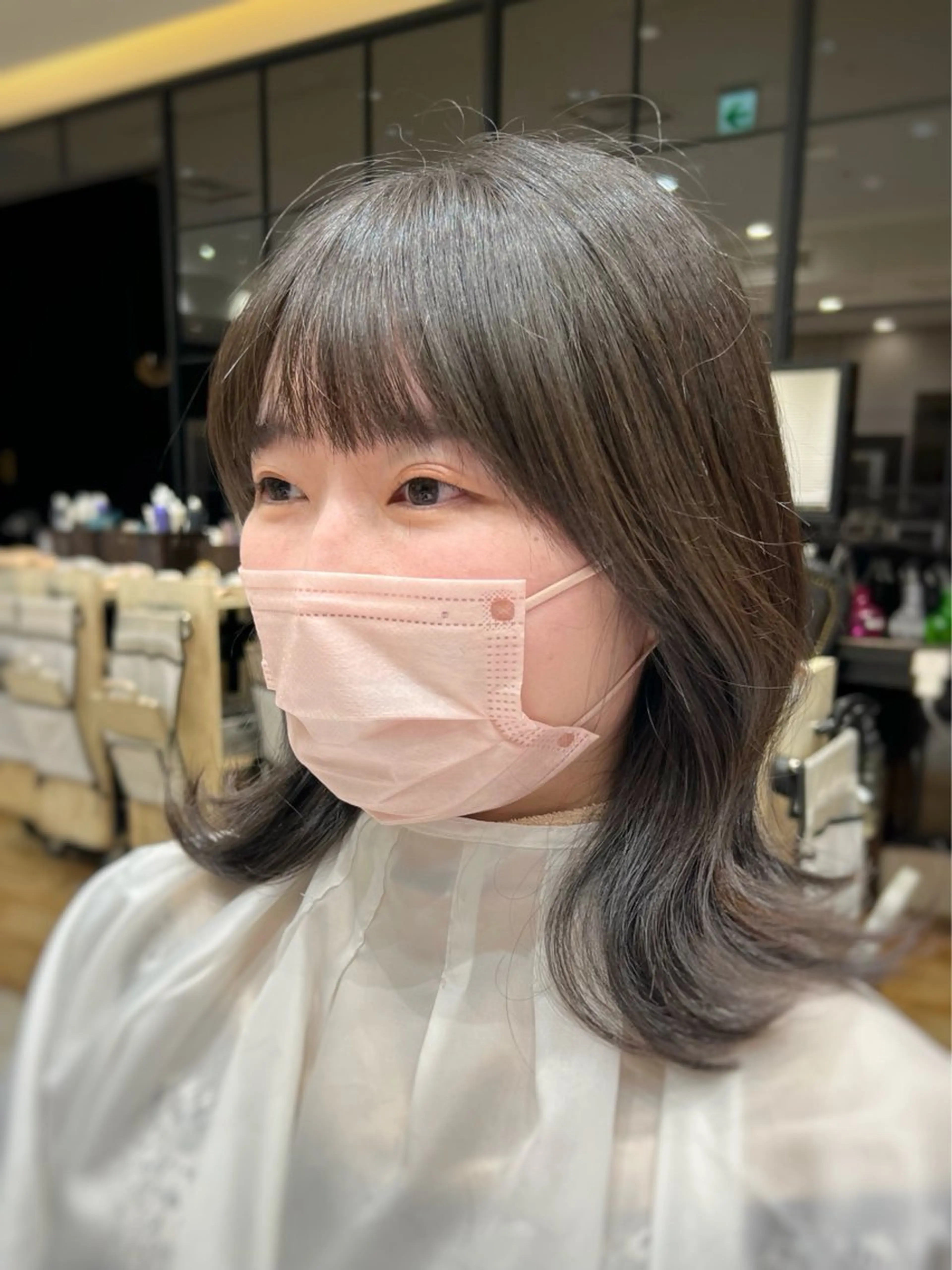 ミディアム 💍新宿ショート 💍岩田莉奈のヘアスタイル
