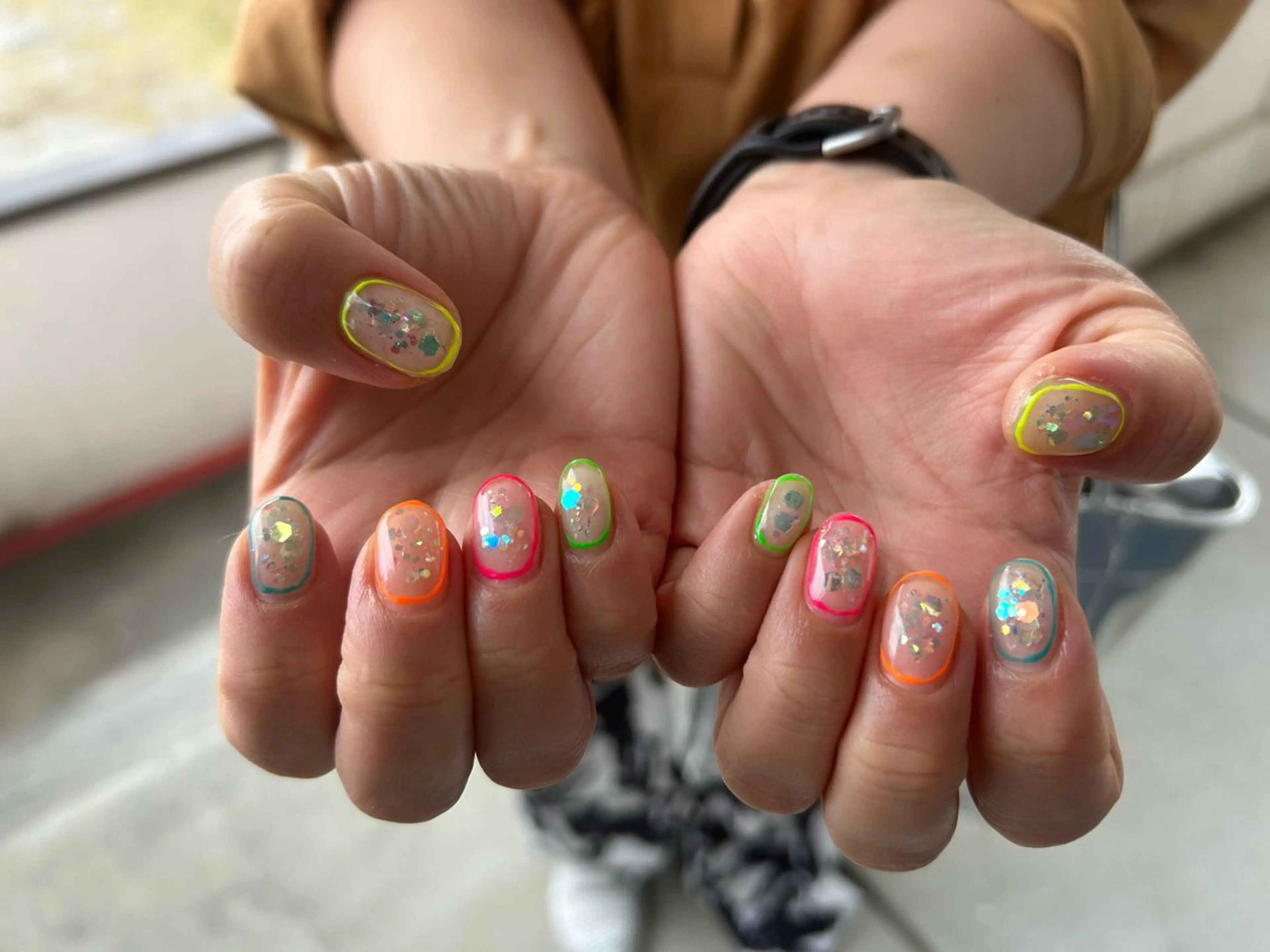 ネイル ハンドネイル ArcoIris所属・Arco Iris 告瑠莉のネイルデザイン