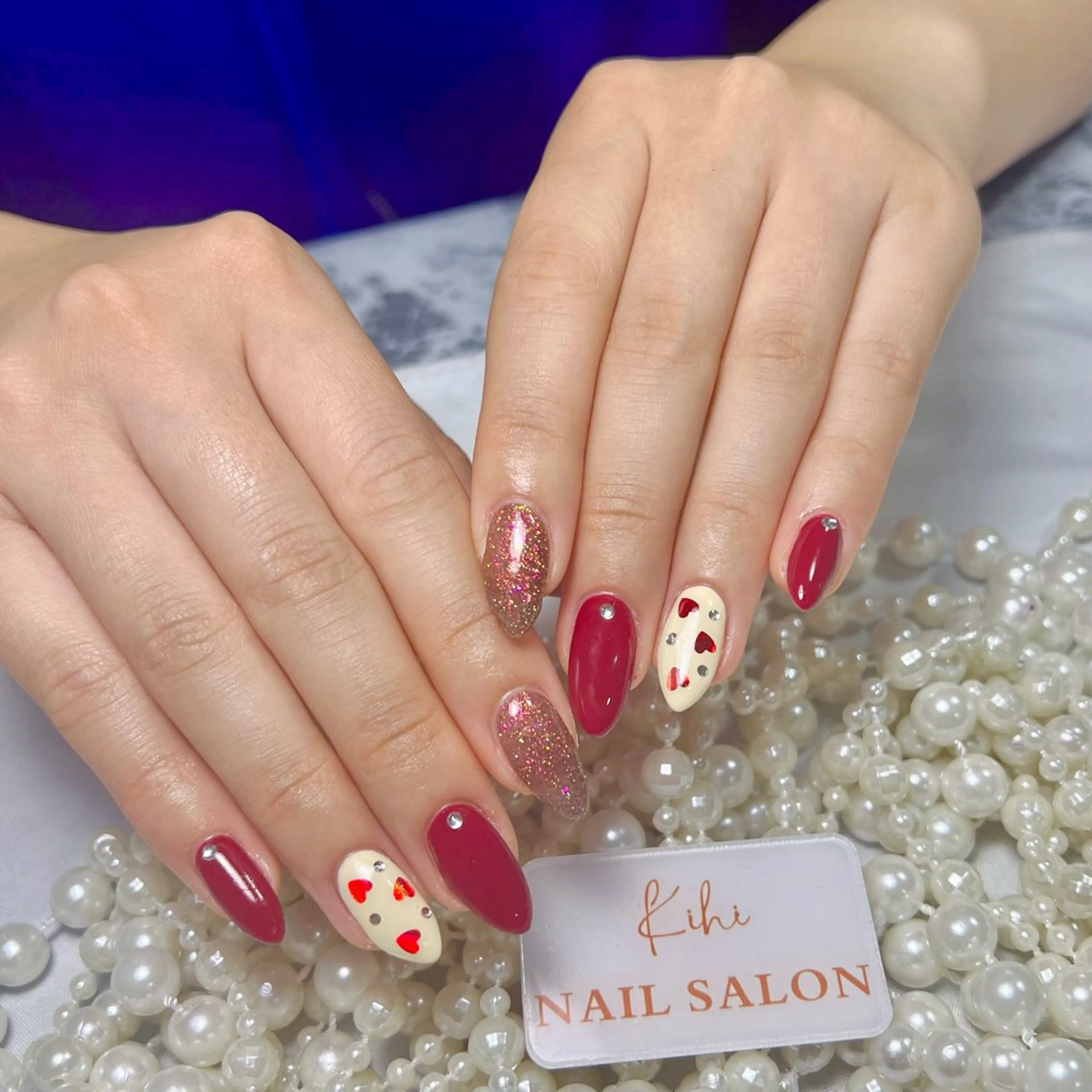 ネイル アートネイル フレンチネイル ジェルネイル グラデーション 韓国ネイル 村中 ハナのネイルデザイン