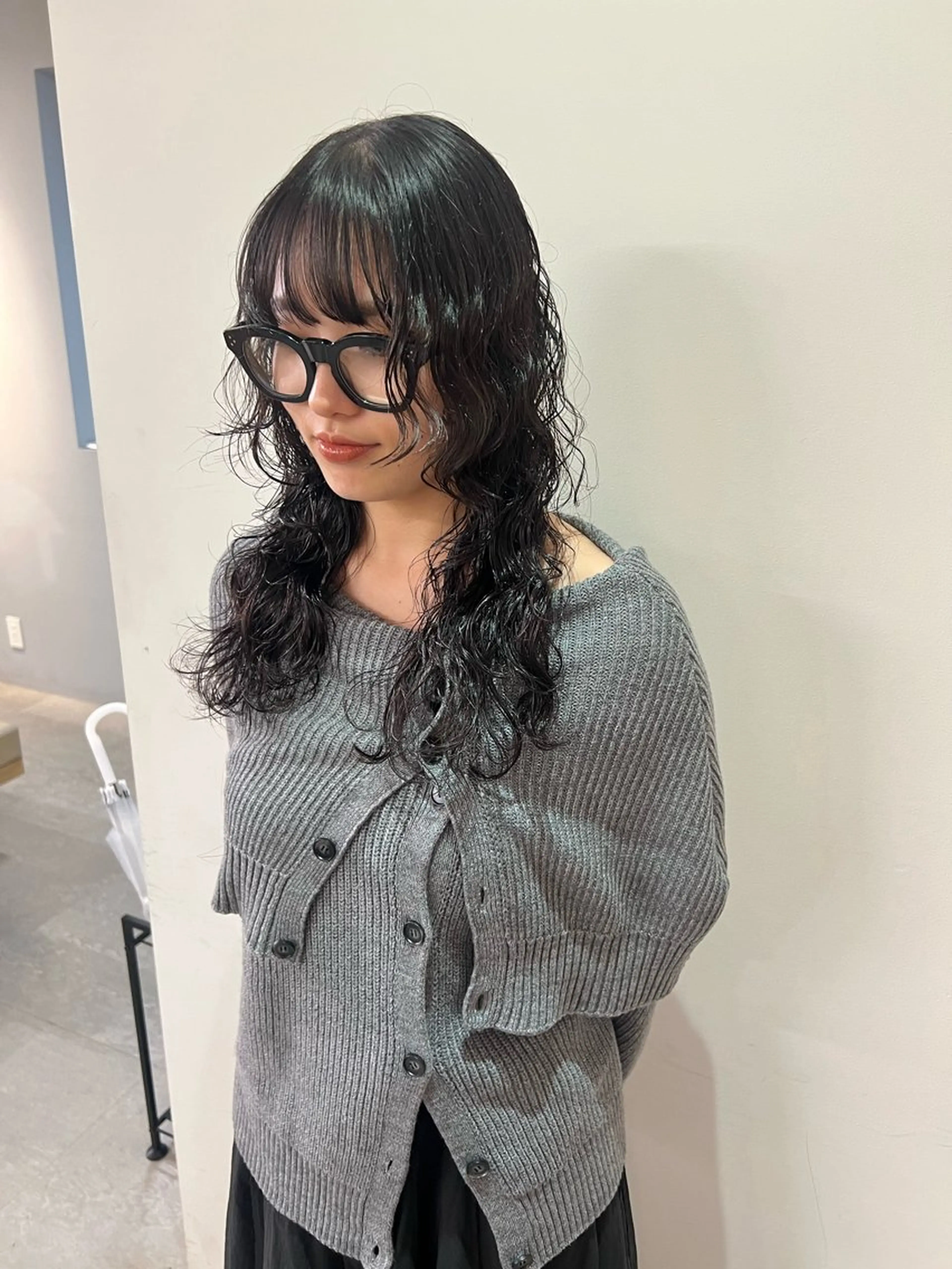 ロング パーマ カット パーマ MARU レイヤー/パーマのヘアスタイル