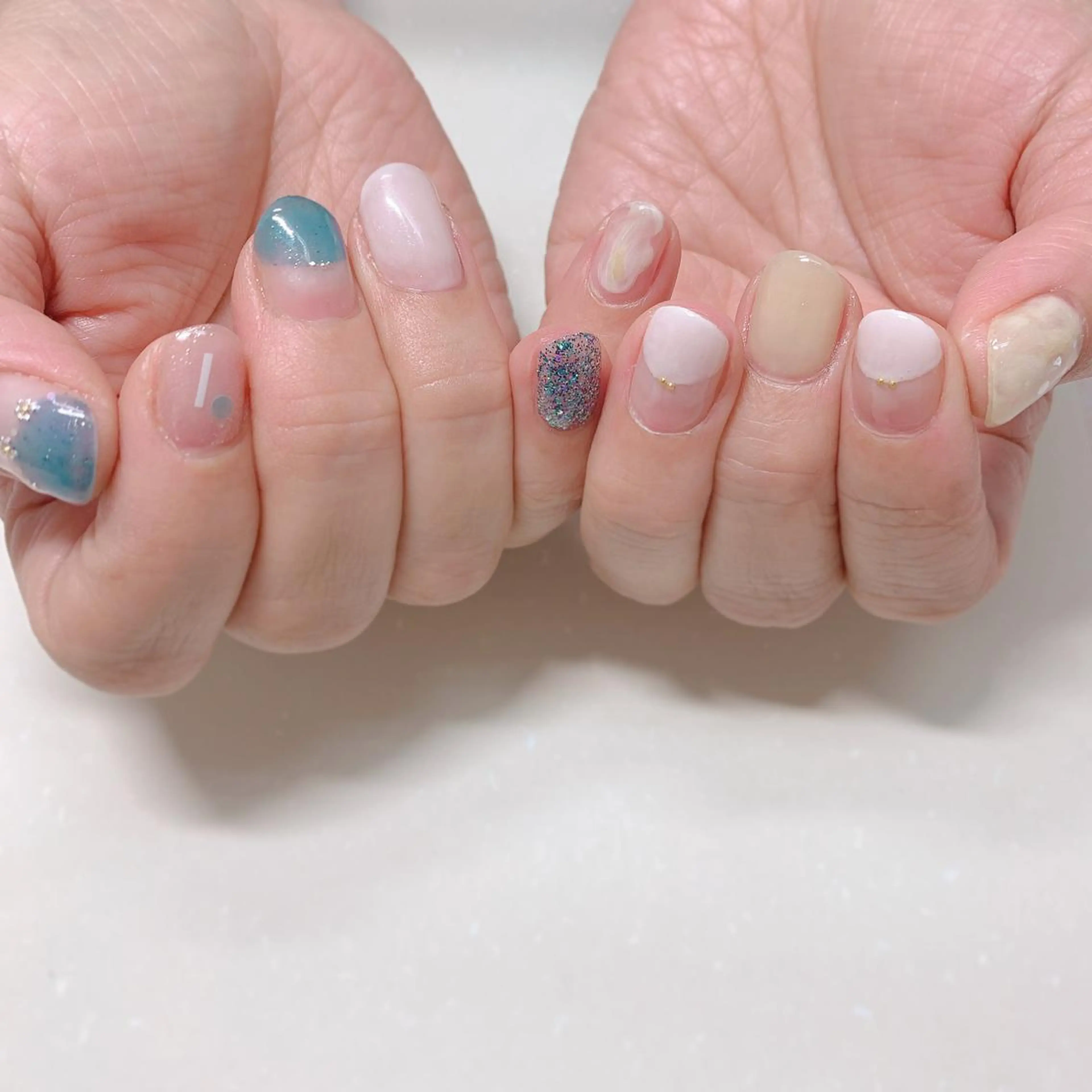 ネイル mana ☾のネイルデザイン