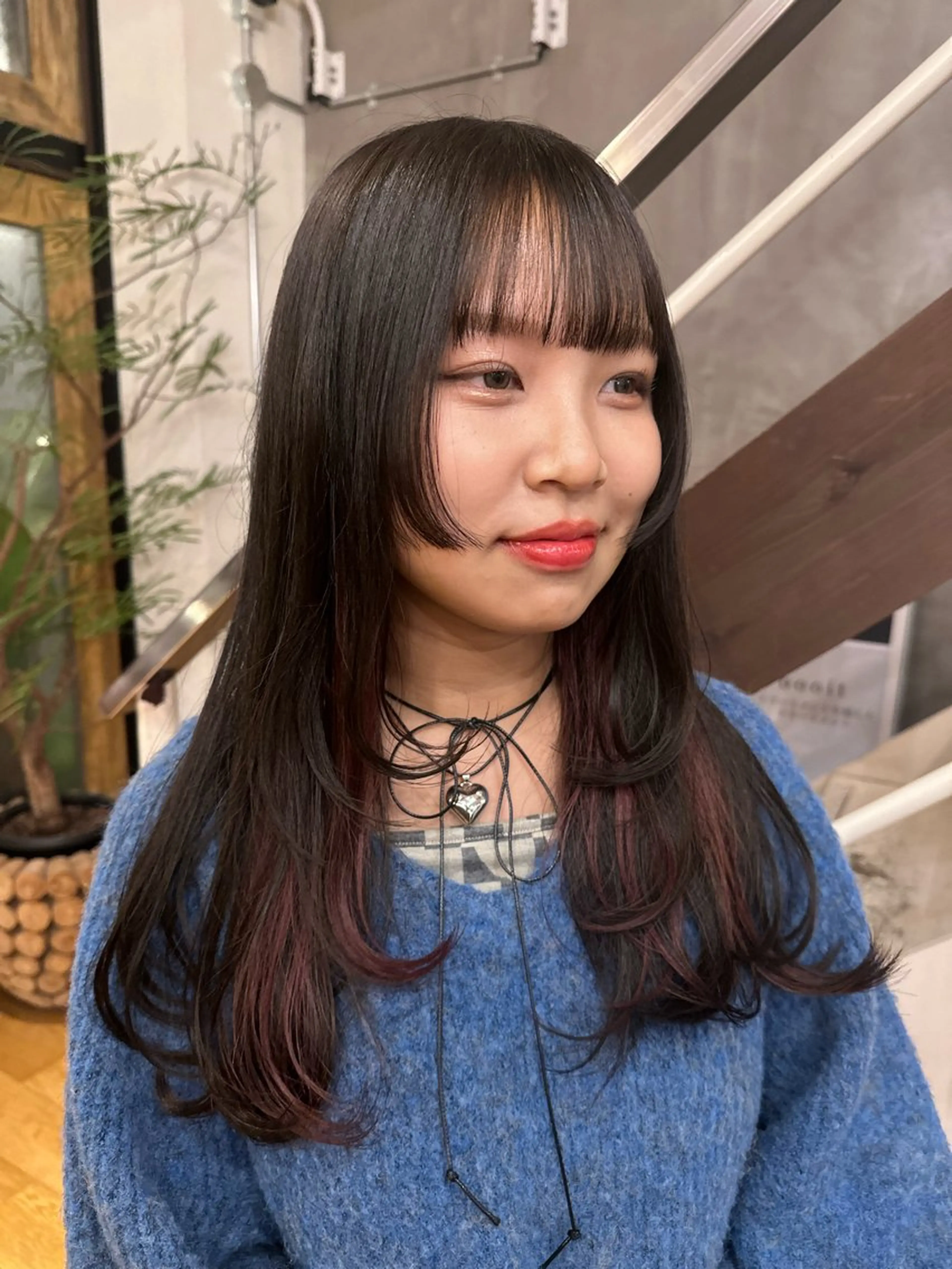 セミロング 姫カット 韓国風ヘア レイヤーカット 🌈似合わせショート /かりん🌈のヘアスタイル