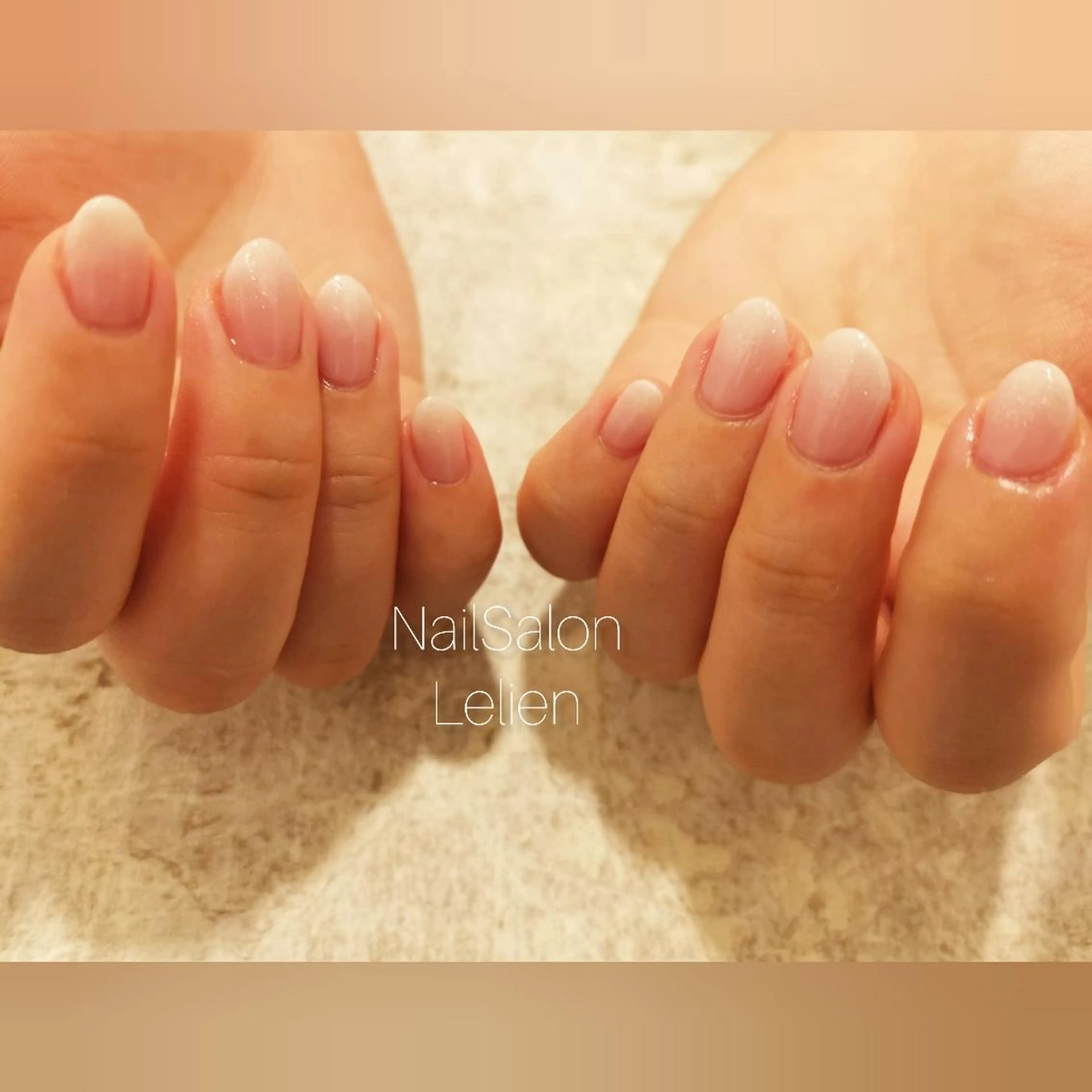 ネイル グラデーション ピンク ハンドネイル 人気エリア💖完全個室【ルリエ】所属・ネイルサロン Lelienルリエのネイルデザイン