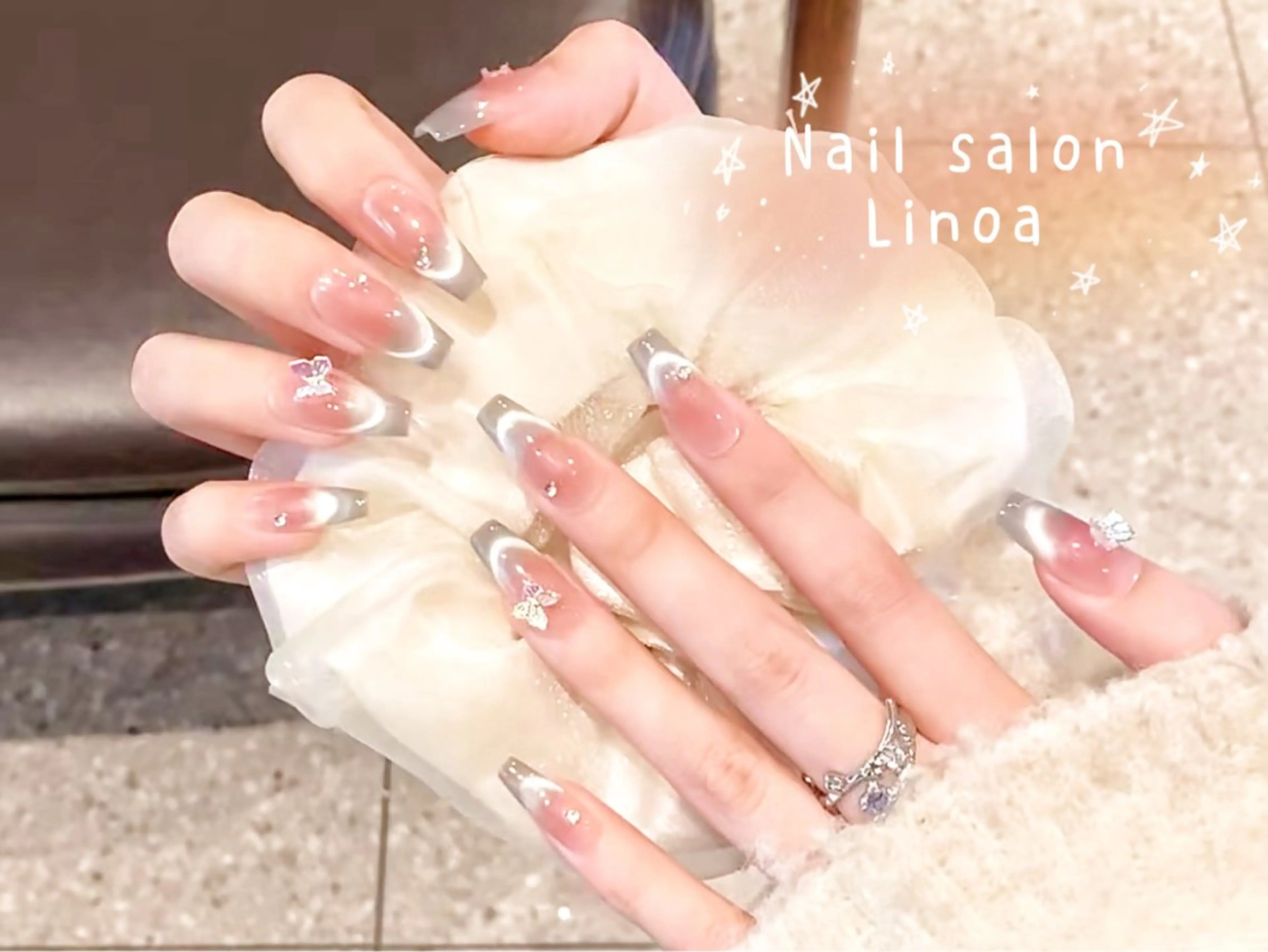 ネイル ハンドネイル ネイルサロン Jasmine 池袋東口所属・YU RIのネイルデザイン