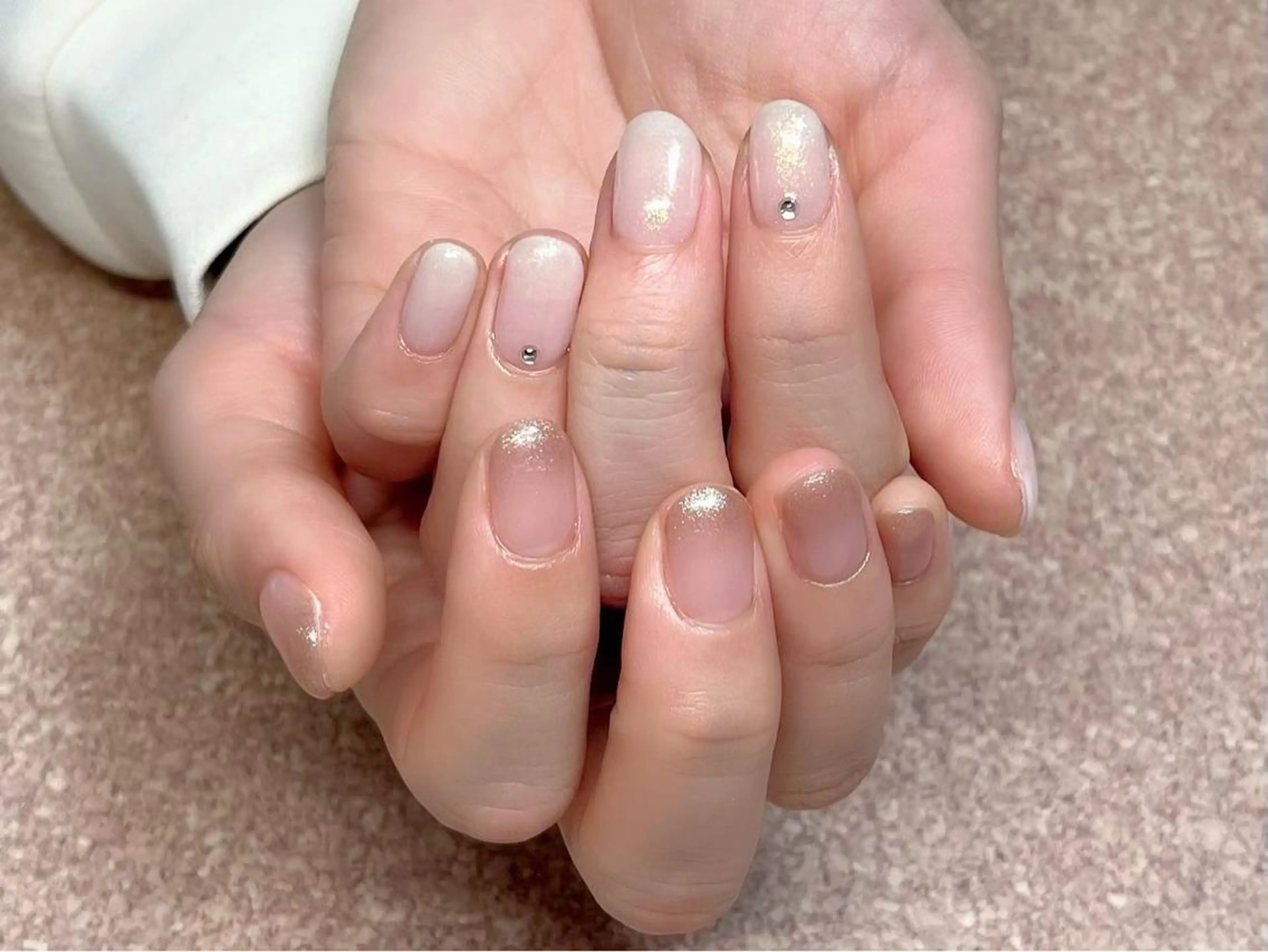 ネイル グラデーション シンプルネイル ハンドネイル shonan_ kairiのネイルデザイン