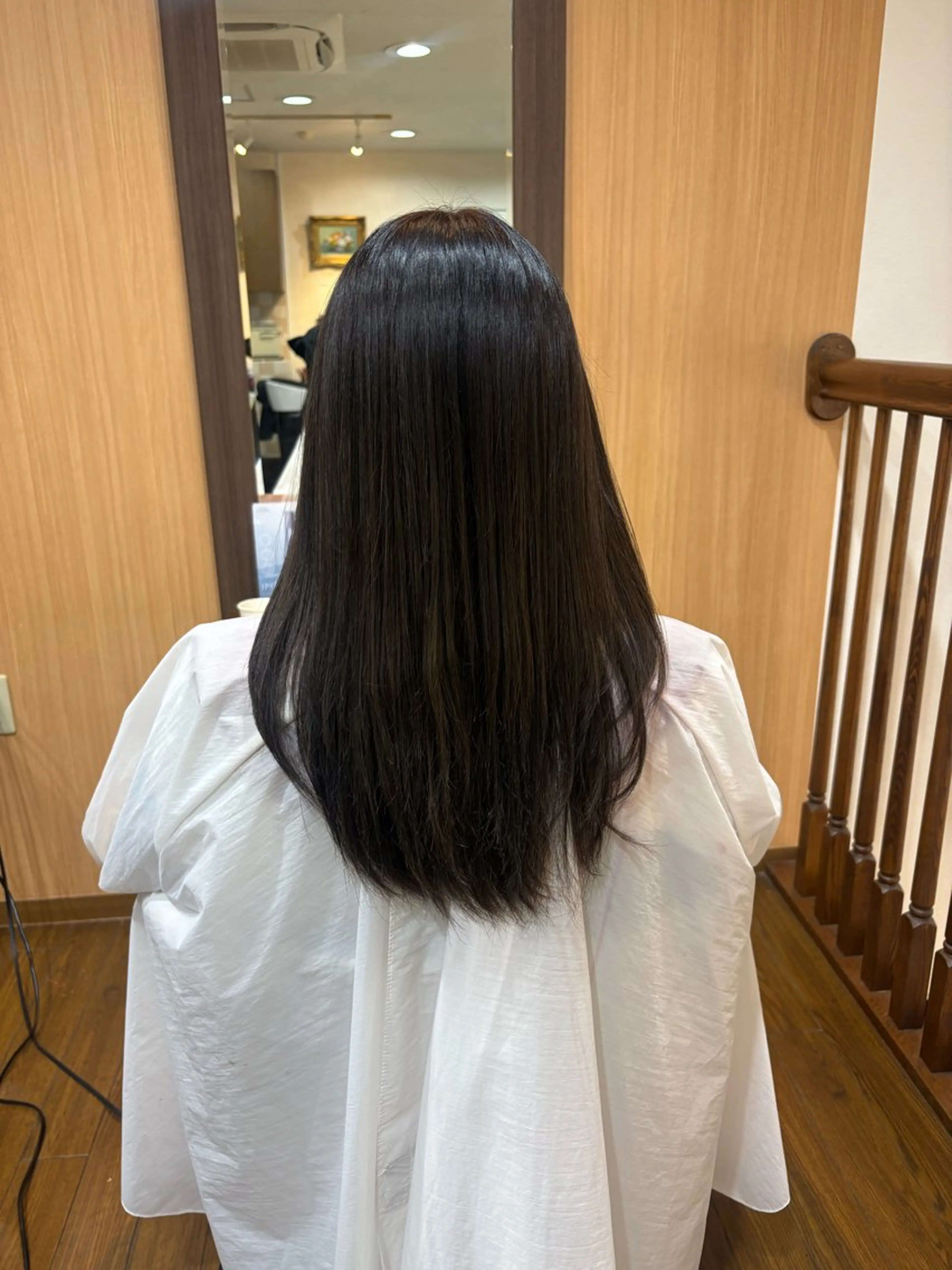 ロング MOLLASALON 浅香山店所属・髪質改善カラー 縮毛矯正🤍辻桃加のヘアスタイル