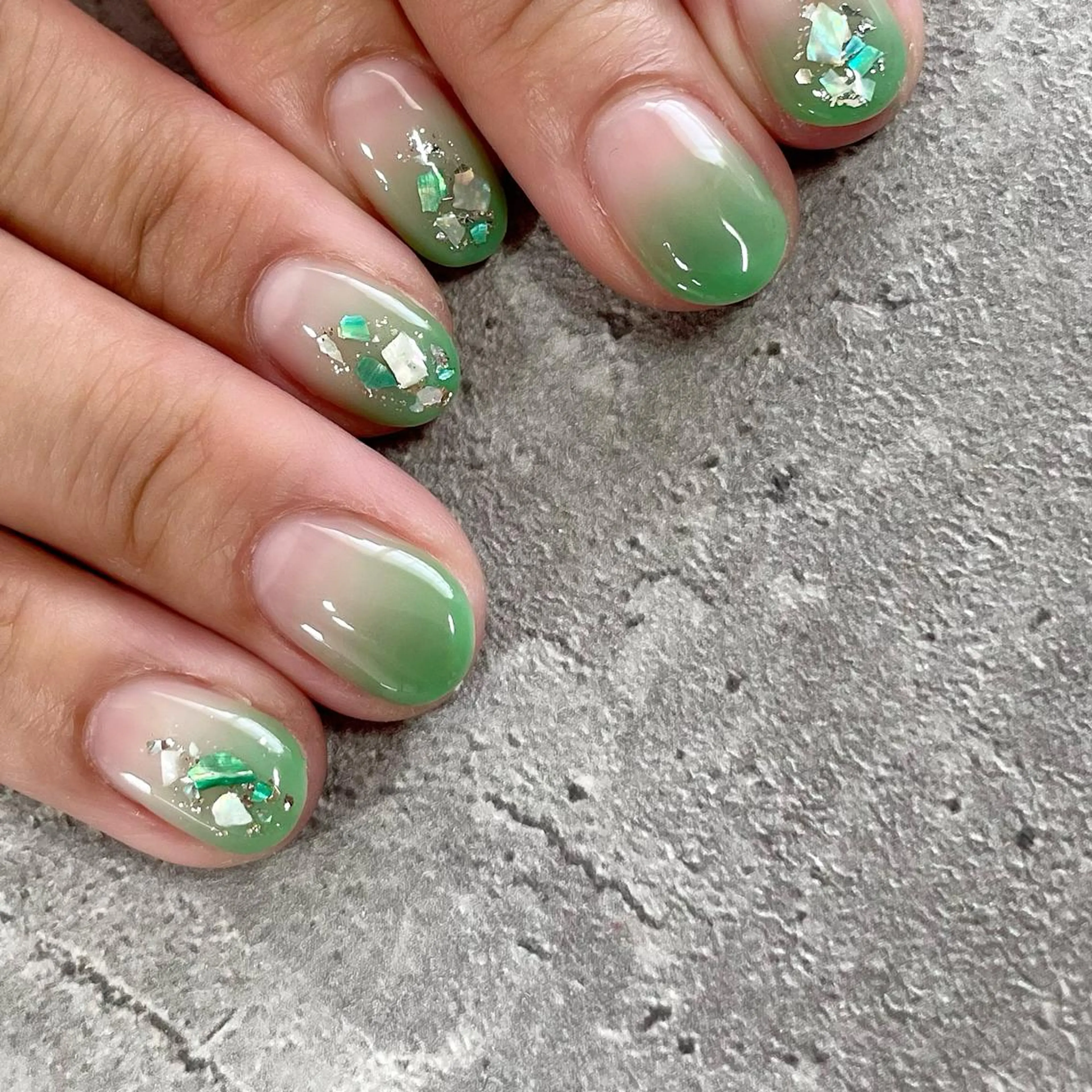 ネイル ジェルネイル シンプルネイル 東 千夏のネイルデザイン