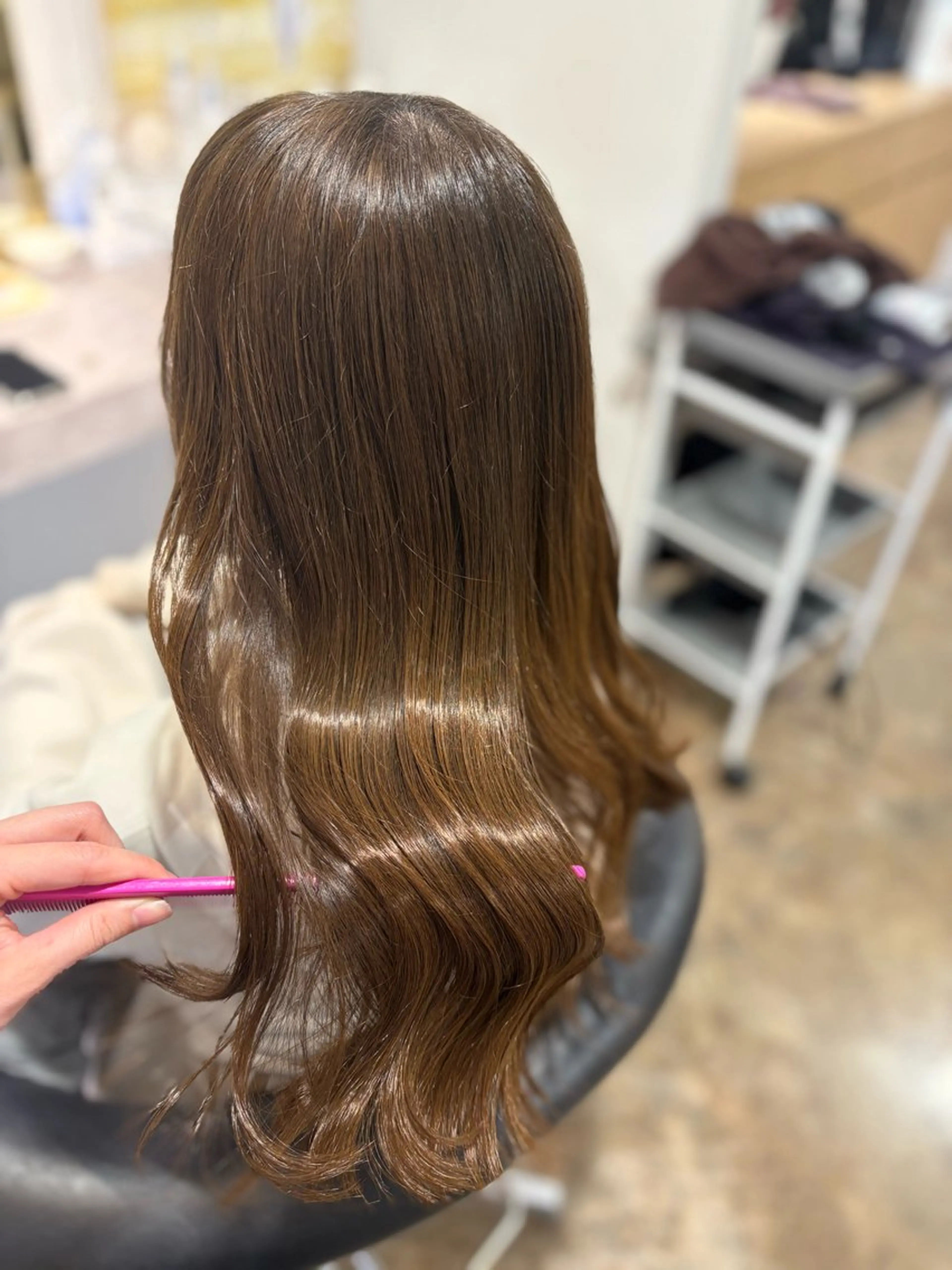 ロング カラー 札幌艶髪/透明感 カラー🍓さつき🍓のヘアスタイル