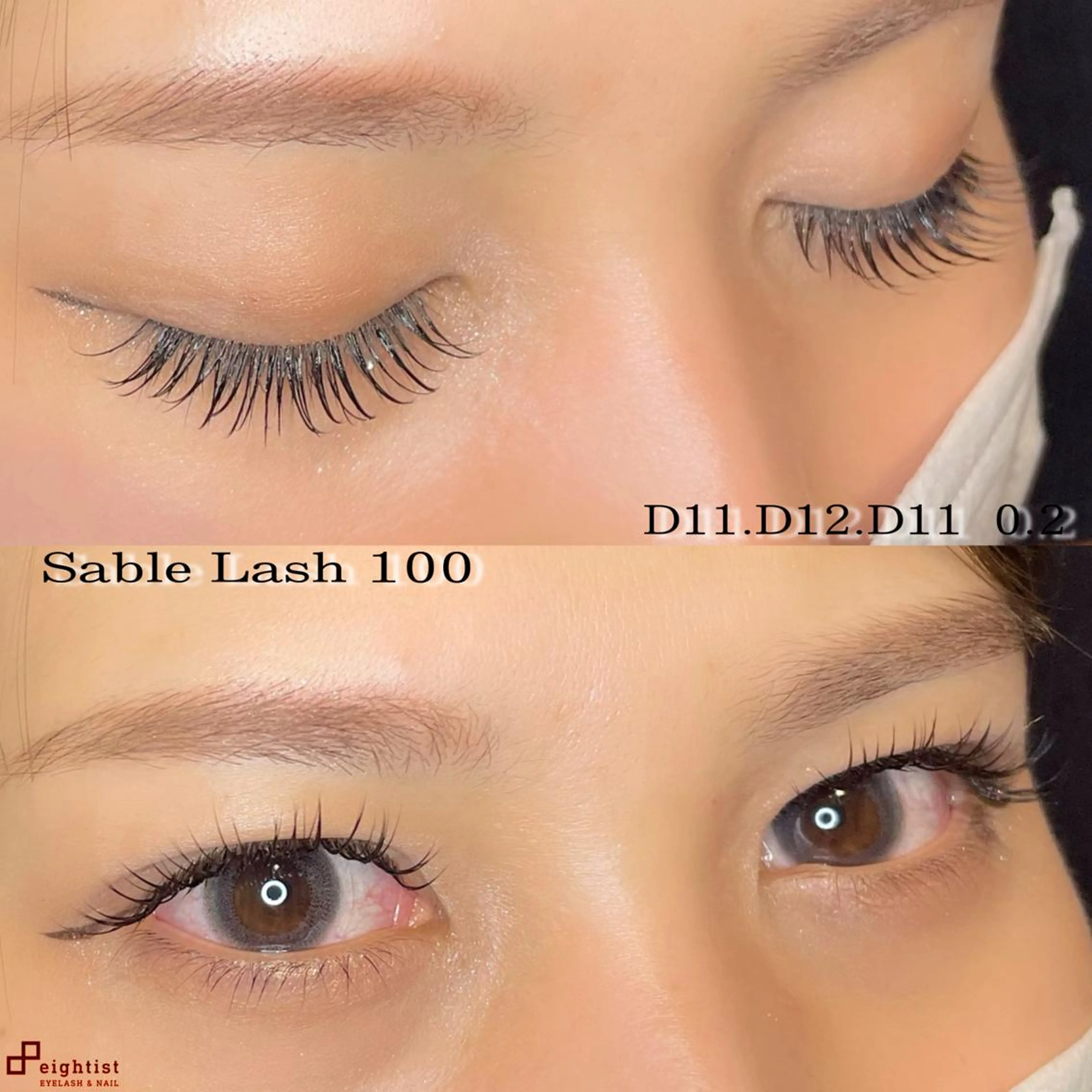 マツエク・マツパ kakimoto .hのマツエク・マツパデザイン