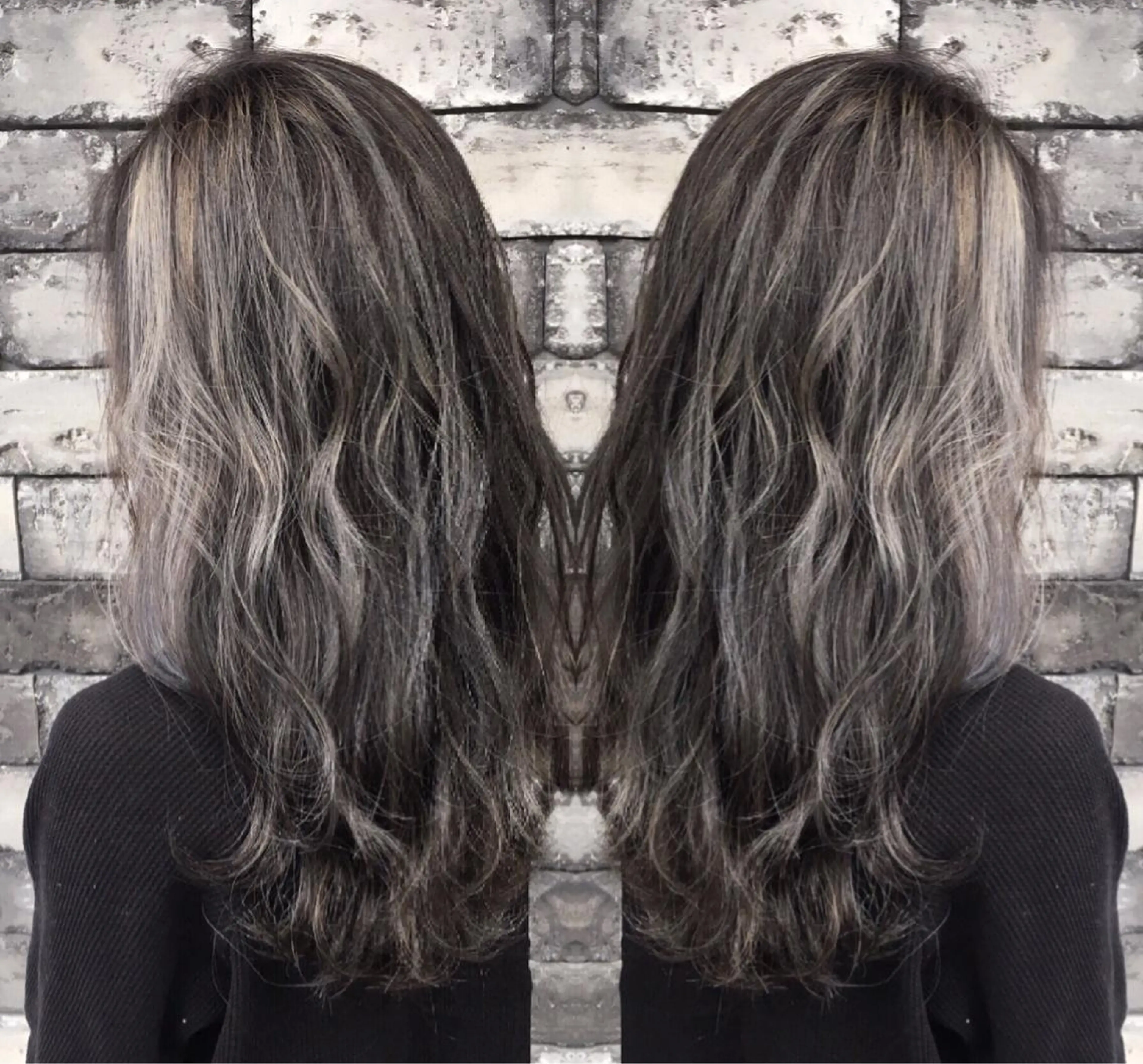 ロング 3Dハイライト 外国人風カラー ハイライト ヘアカラー トリートメント ヘアセット ❤️千葉県代表❤️ 店長❤️柿本翔一朗のヘアスタイル