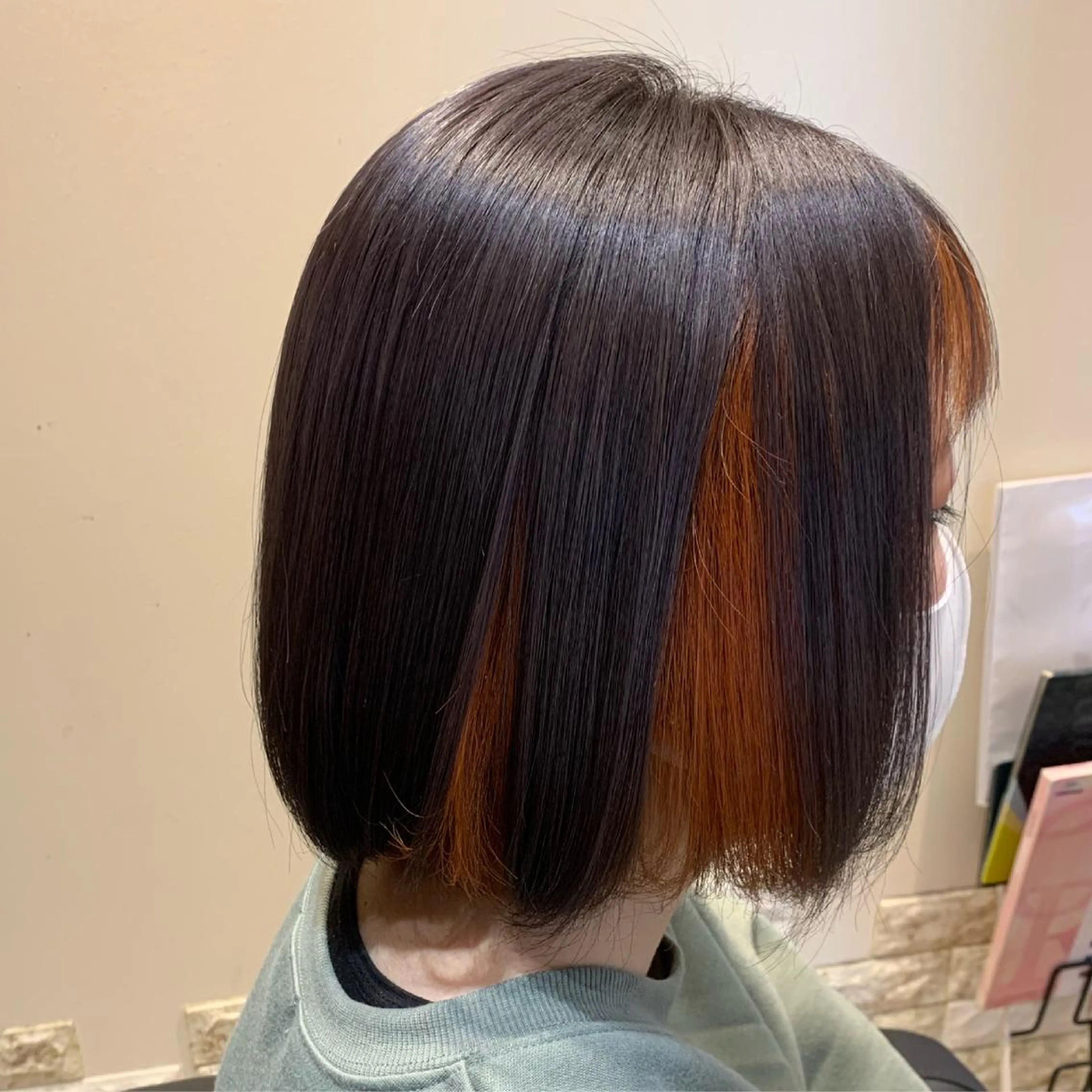 ショート カラー ヘアカラー 大久保 隆蔵のヘアスタイル