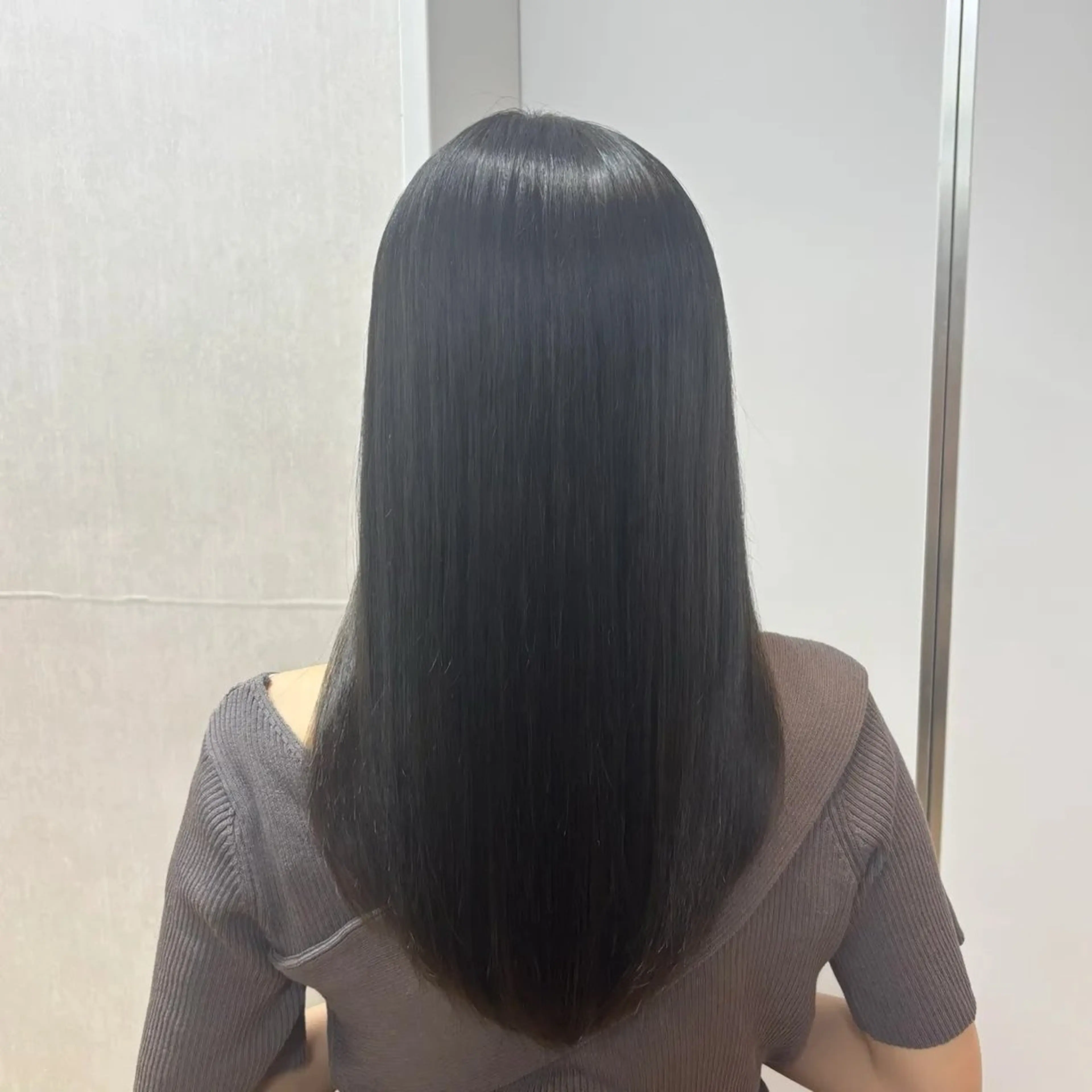 ロング トリートメント 透明感/ベージュ/ 顔周り/yuna.のヘアスタイル