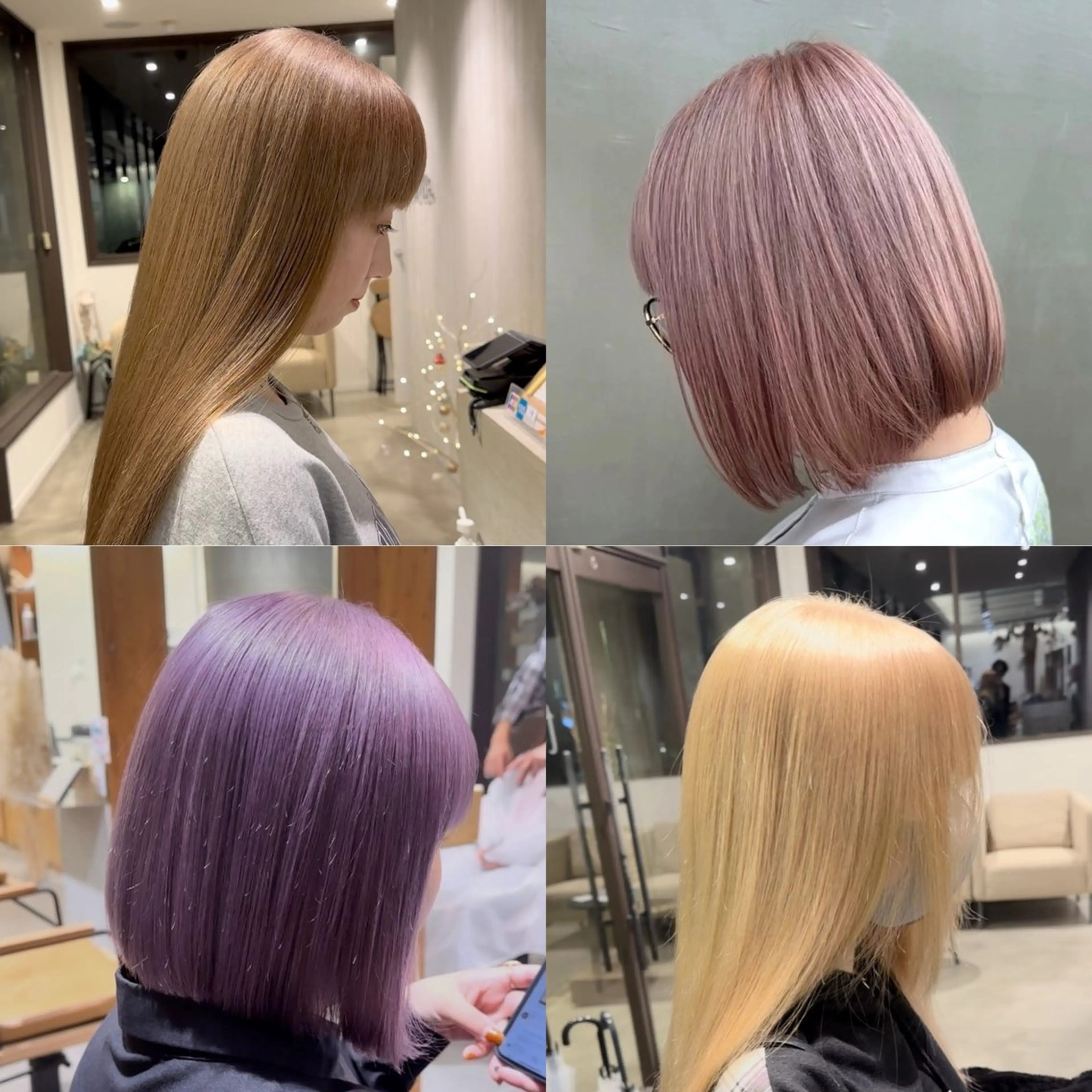 ロング カラー ブリーチ 各務原/カラー/ブリ ーチお任せください！のヘアスタイル